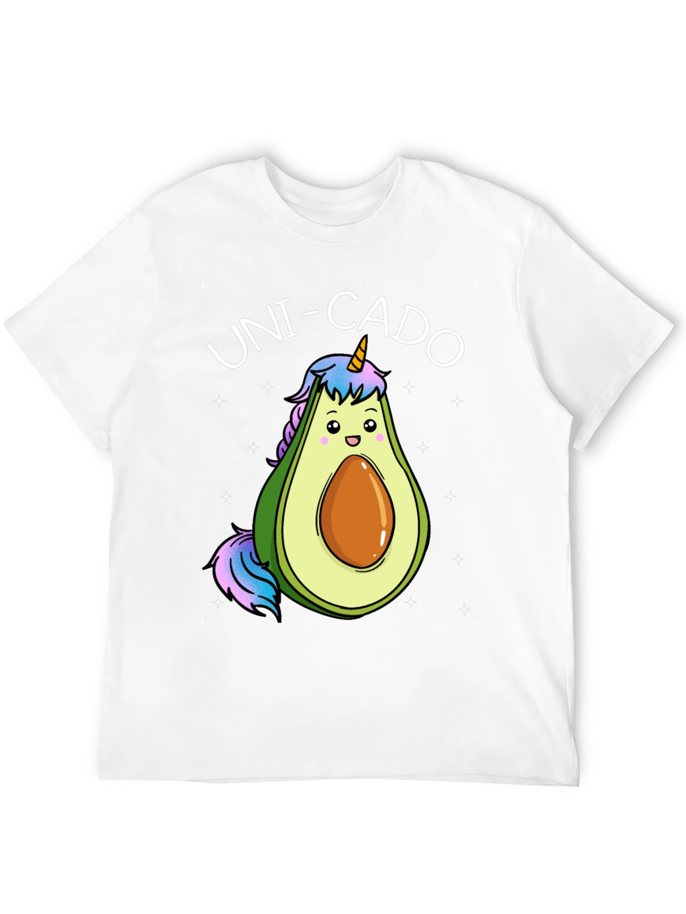 Uni-Cado Avocado Unicorn Graphic T-Shirt