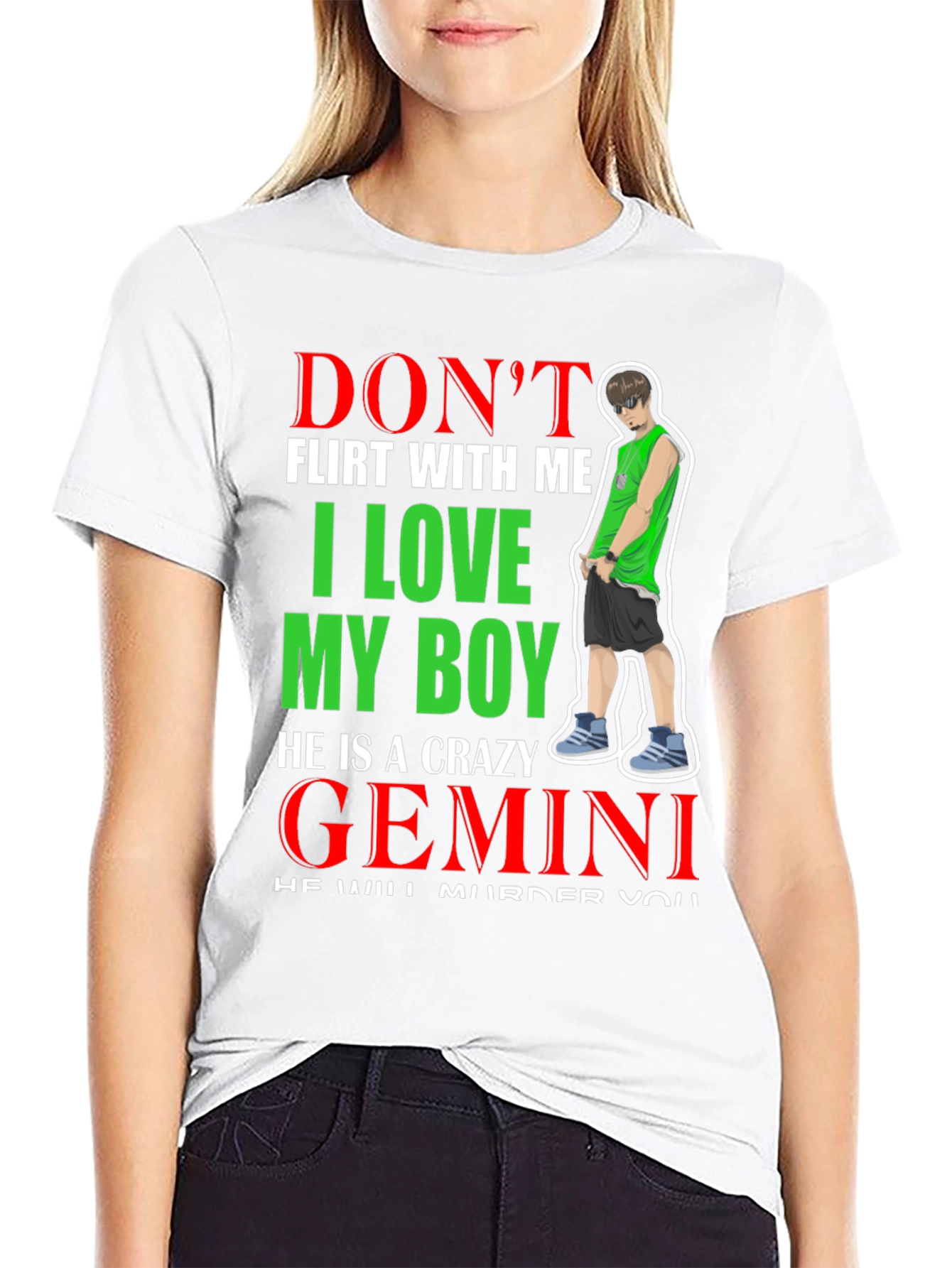 Dont Flirt with Me Gemini Graphic Tee
