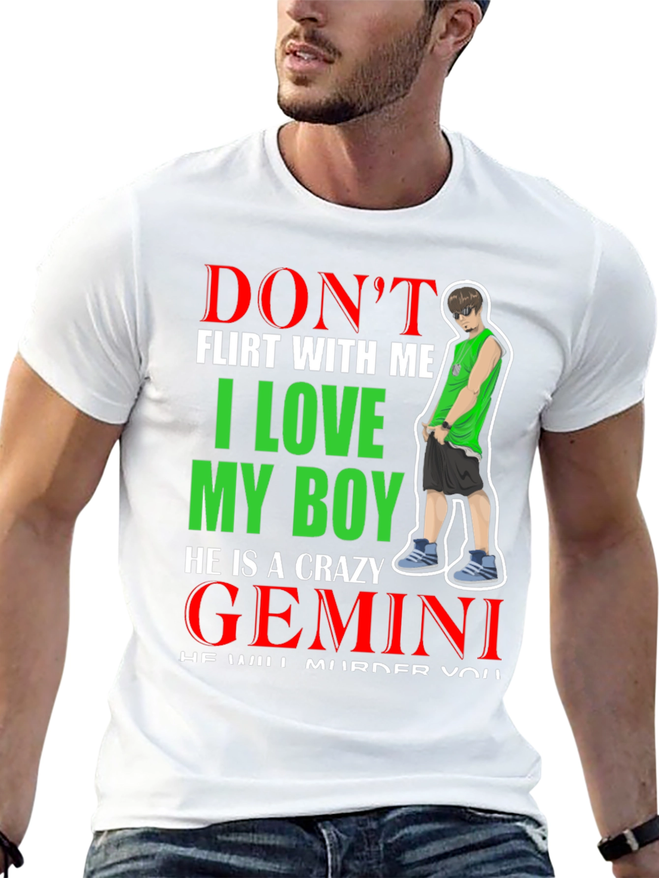 Dont Flirt with Me Gemini Graphic Tee