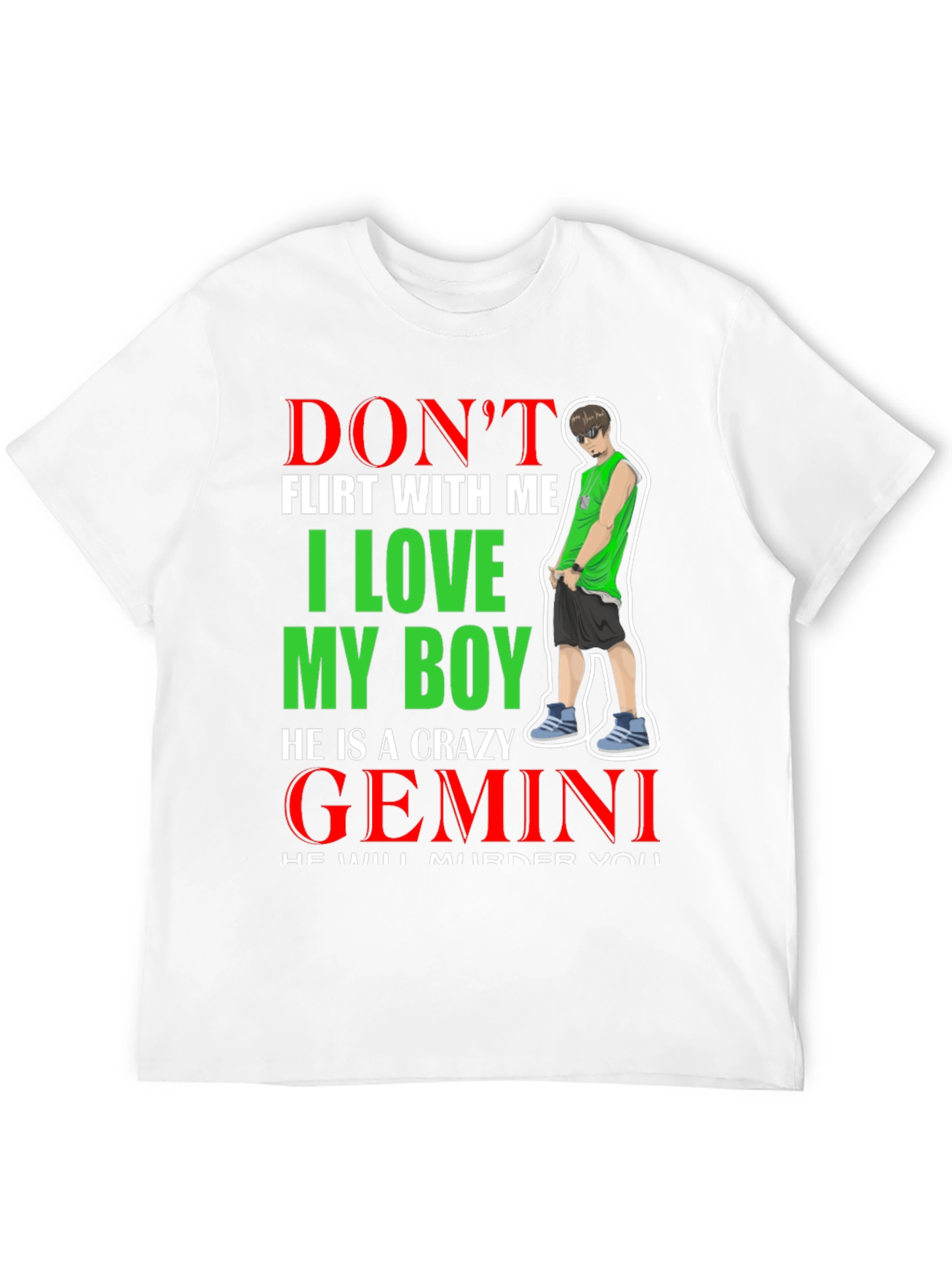 Dont Flirt with Me Gemini Graphic Tee