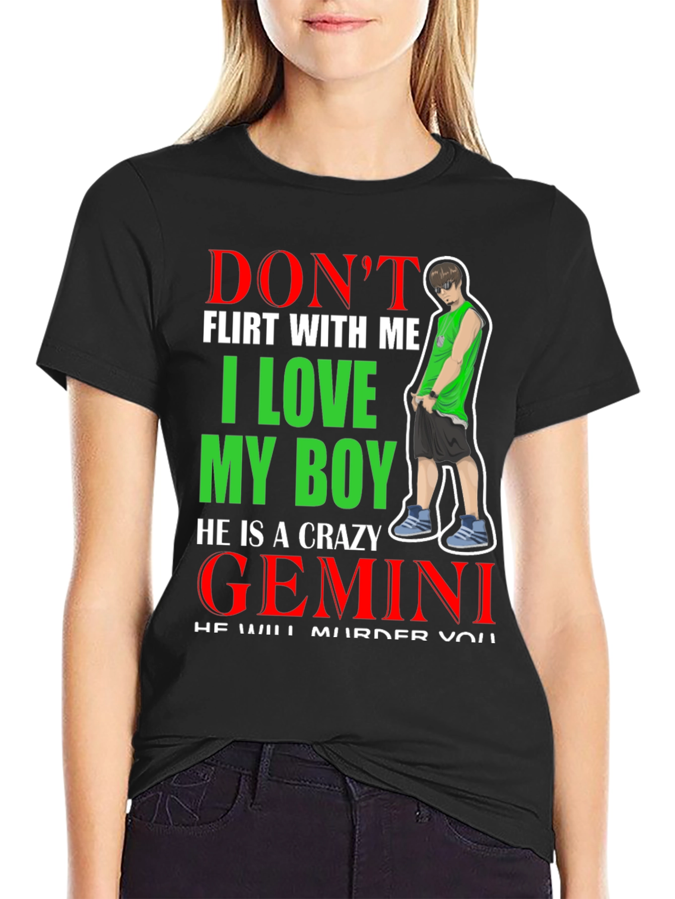 Dont Flirt with Me Gemini Graphic Tee