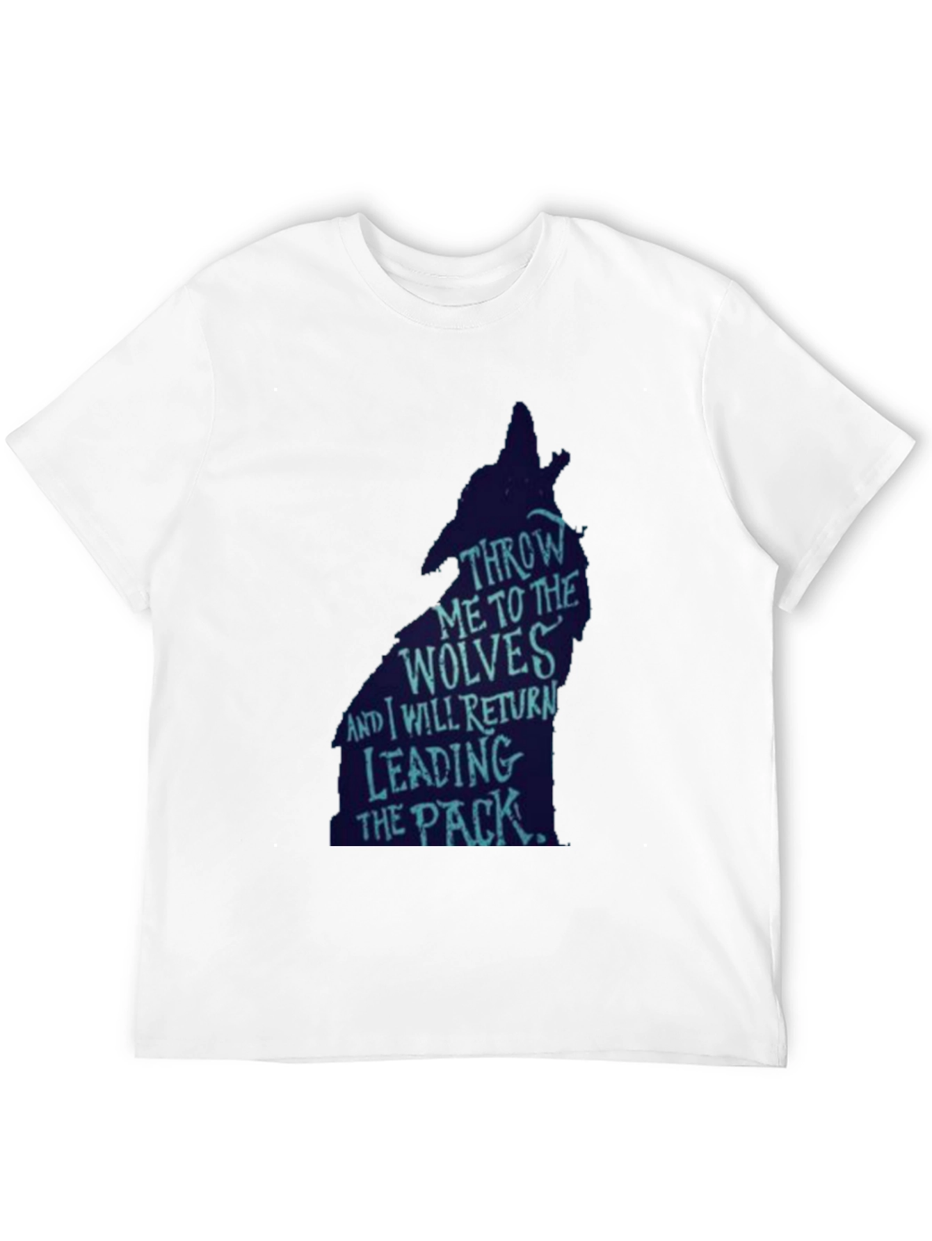 Wolf Pack Leader Graphic Tee - Black