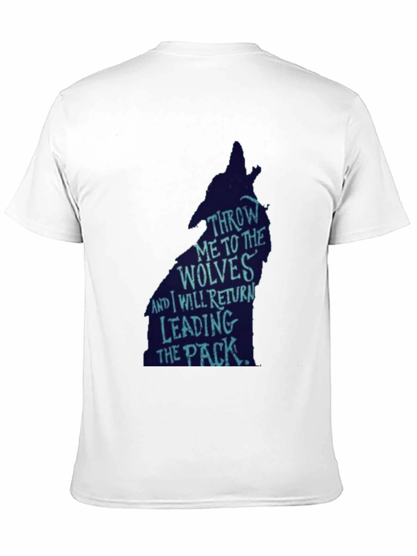 Wolf Pack Leader Graphic Tee - Black