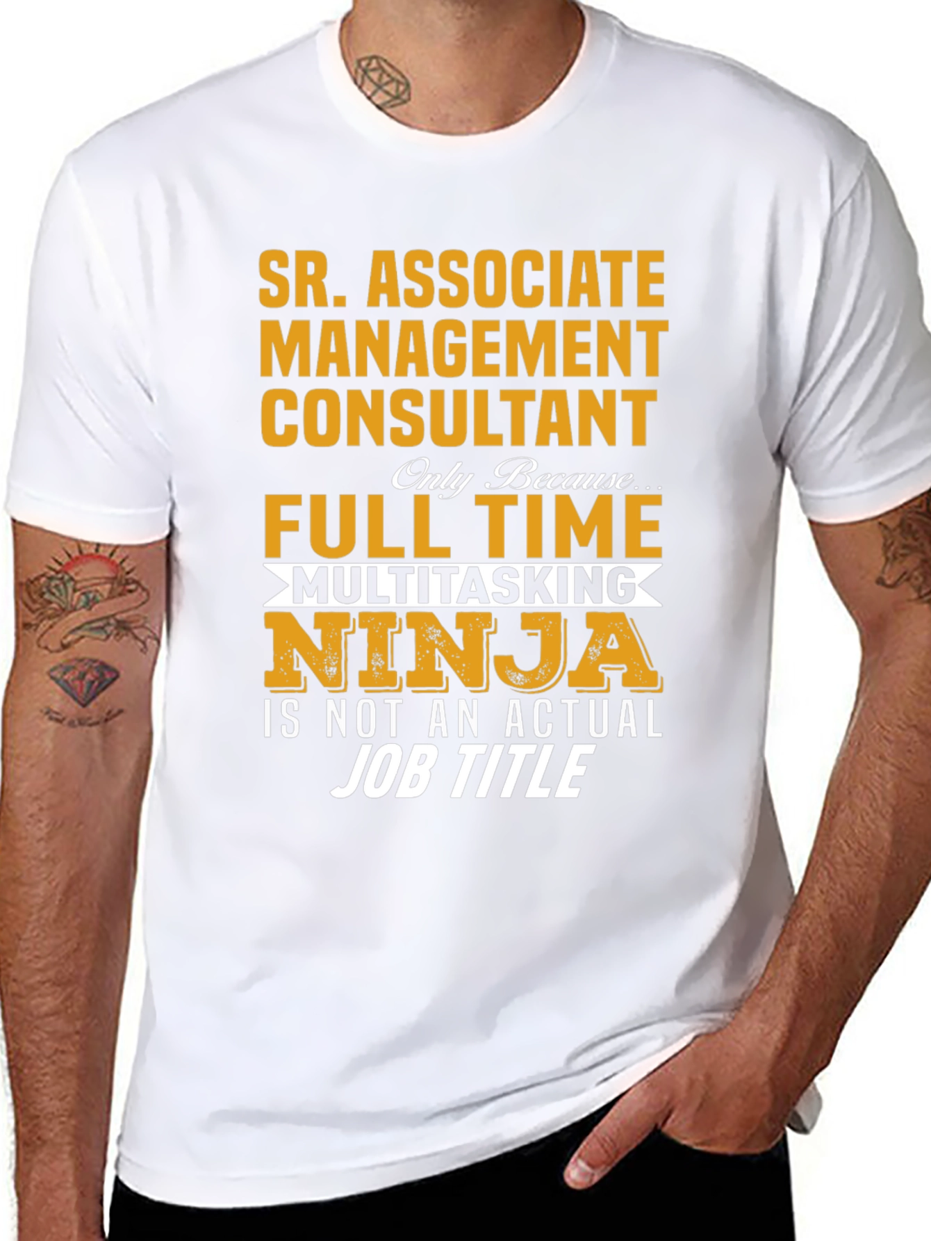 Sr. Associate Management Consultant Novelty T-Shirt