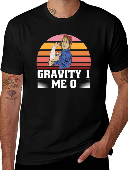 Gravity 1 Me 0 T-Shirt - Rosie the Riveter Style