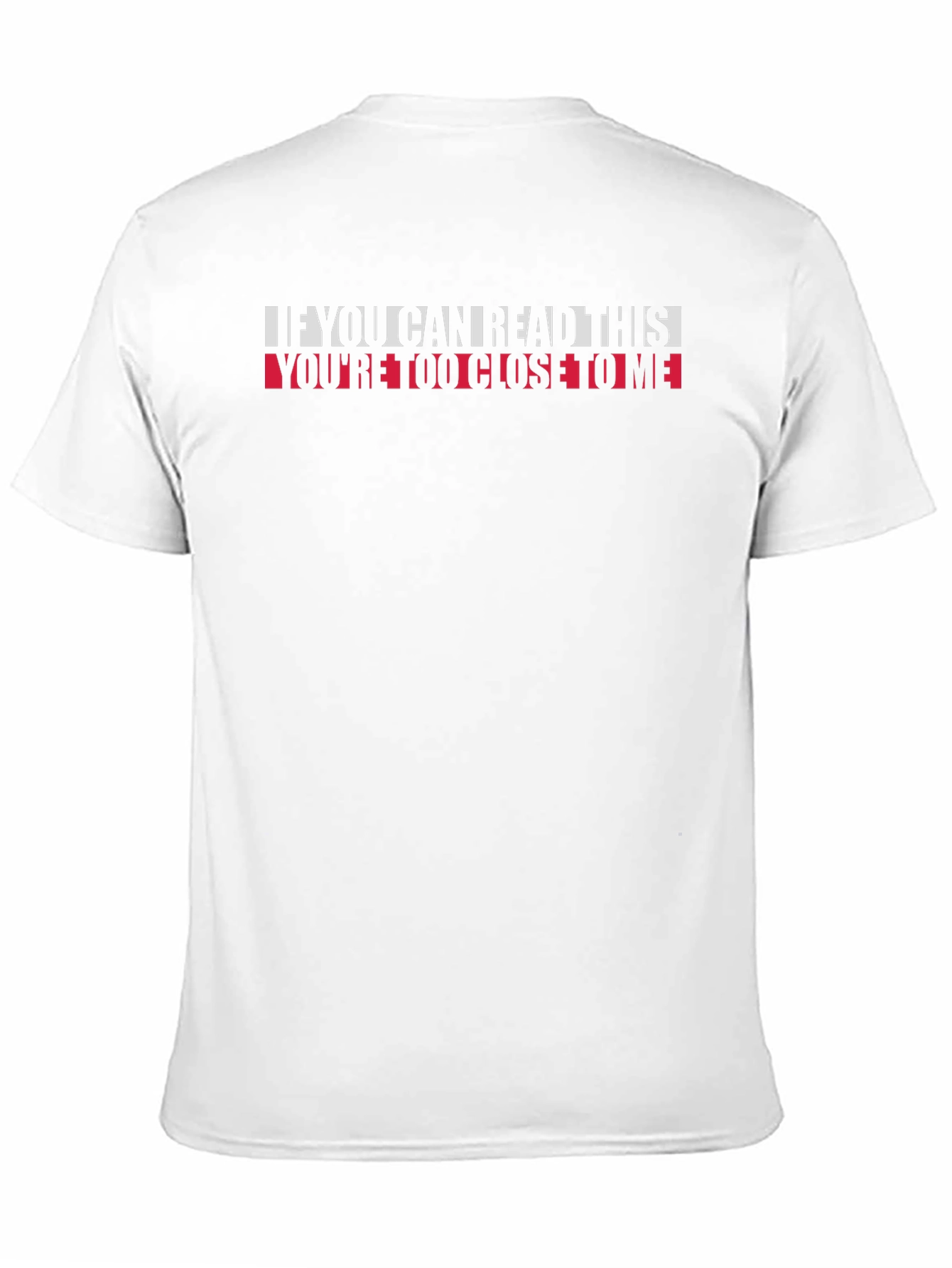 Funny Social Distancing T-Shirt - Stay Back!