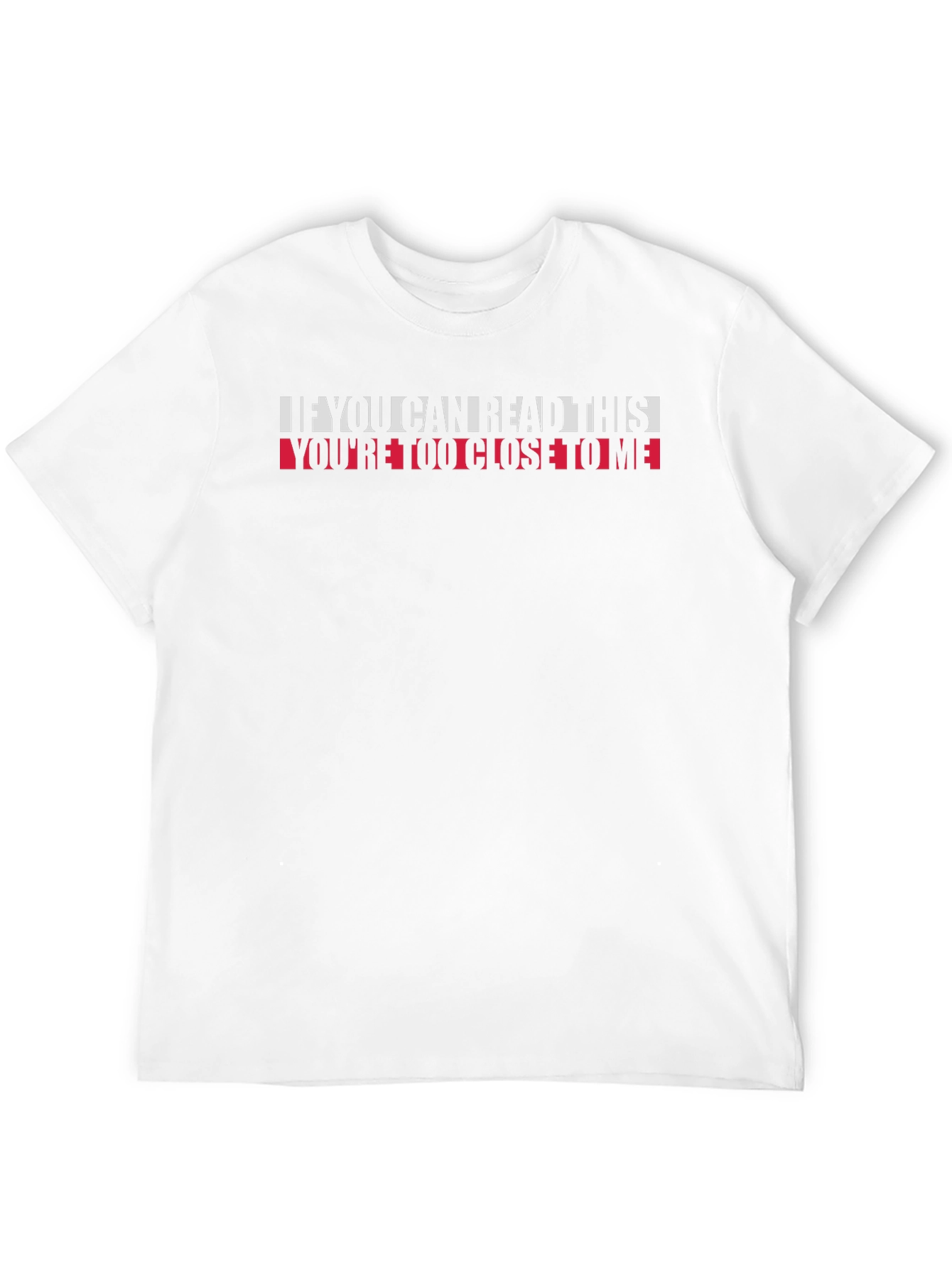 Funny Social Distancing T-Shirt - Stay Back!