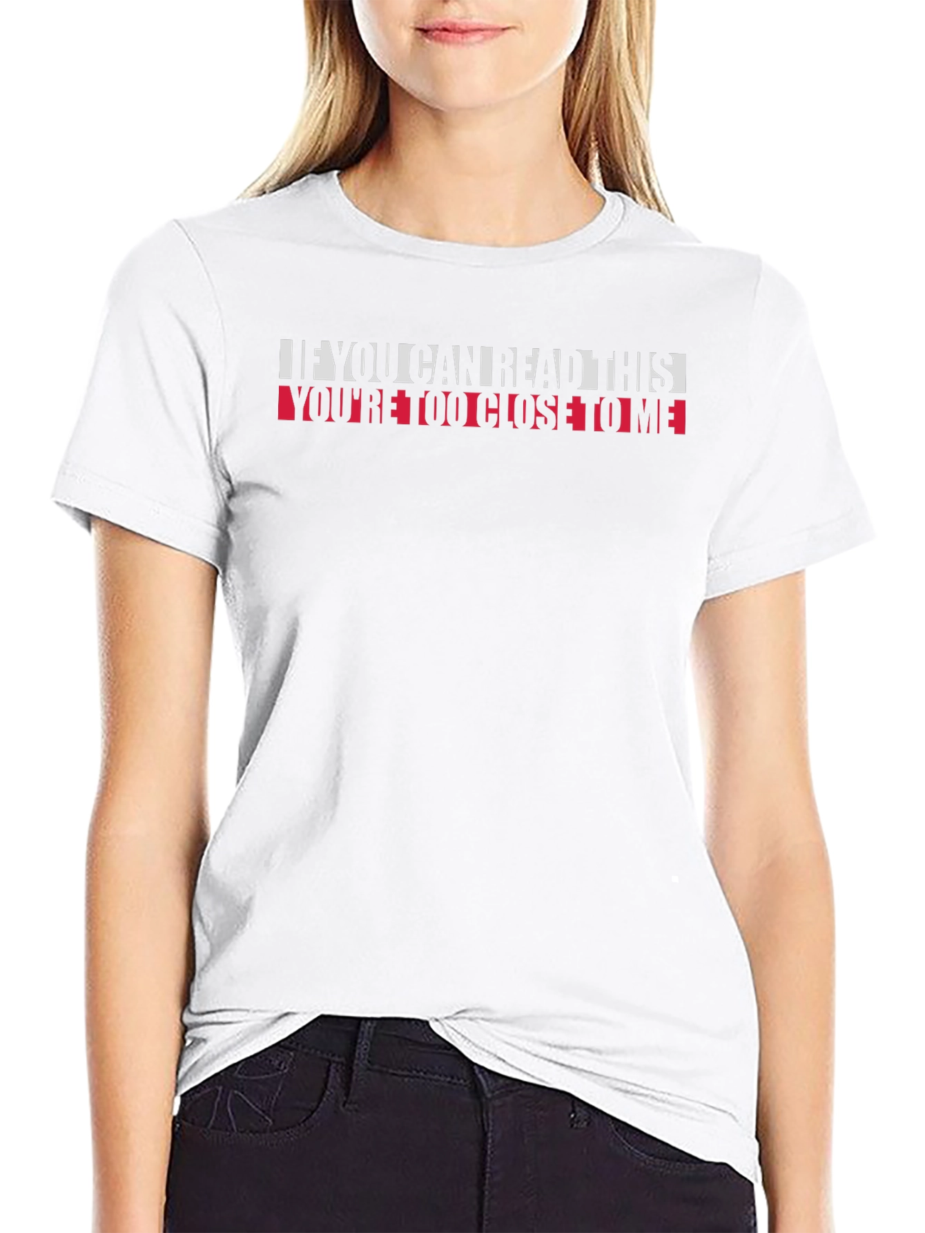 Funny Social Distancing T-Shirt - Stay Back!