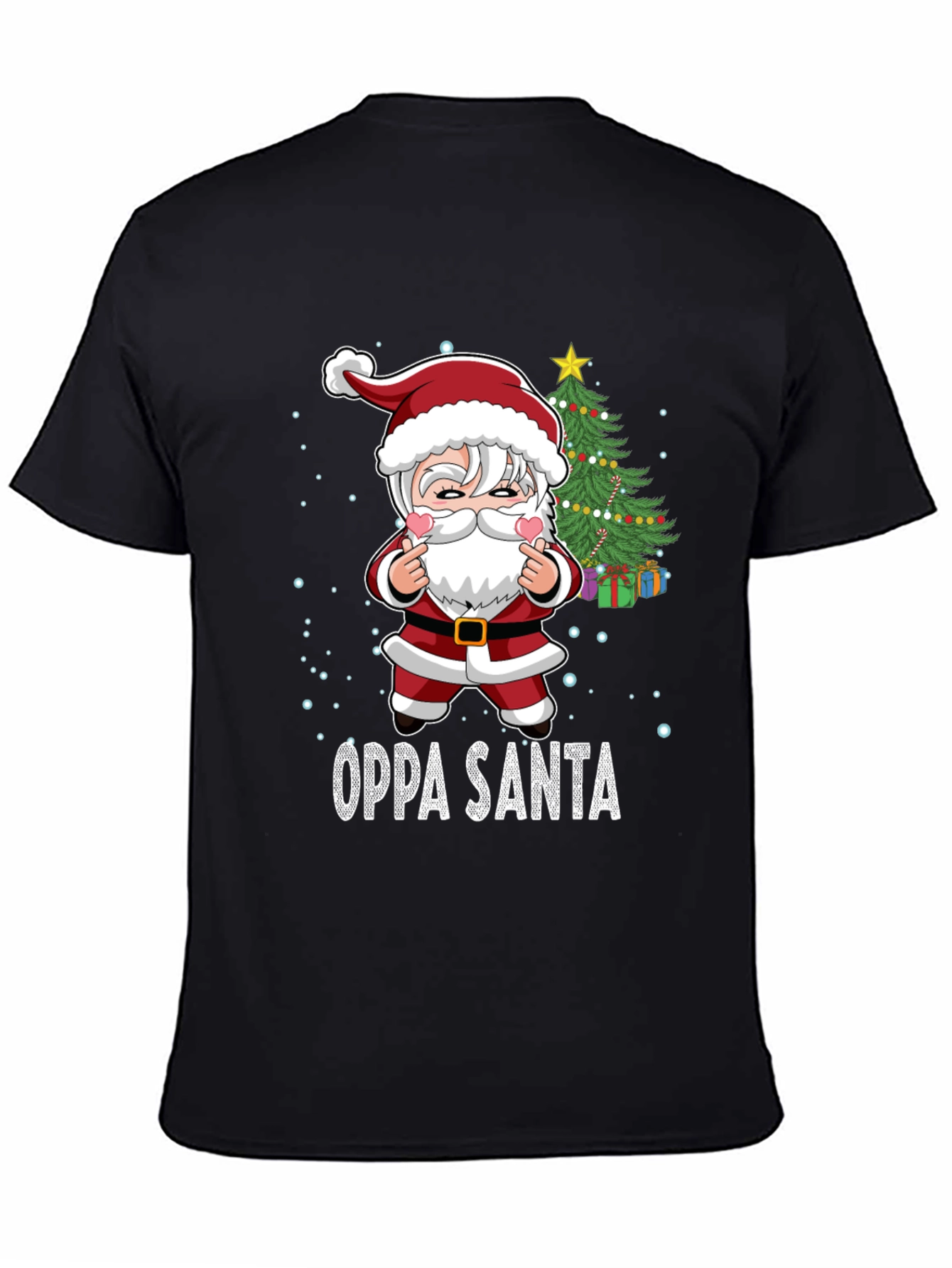 Oppa Santa Christmas T-Shirt