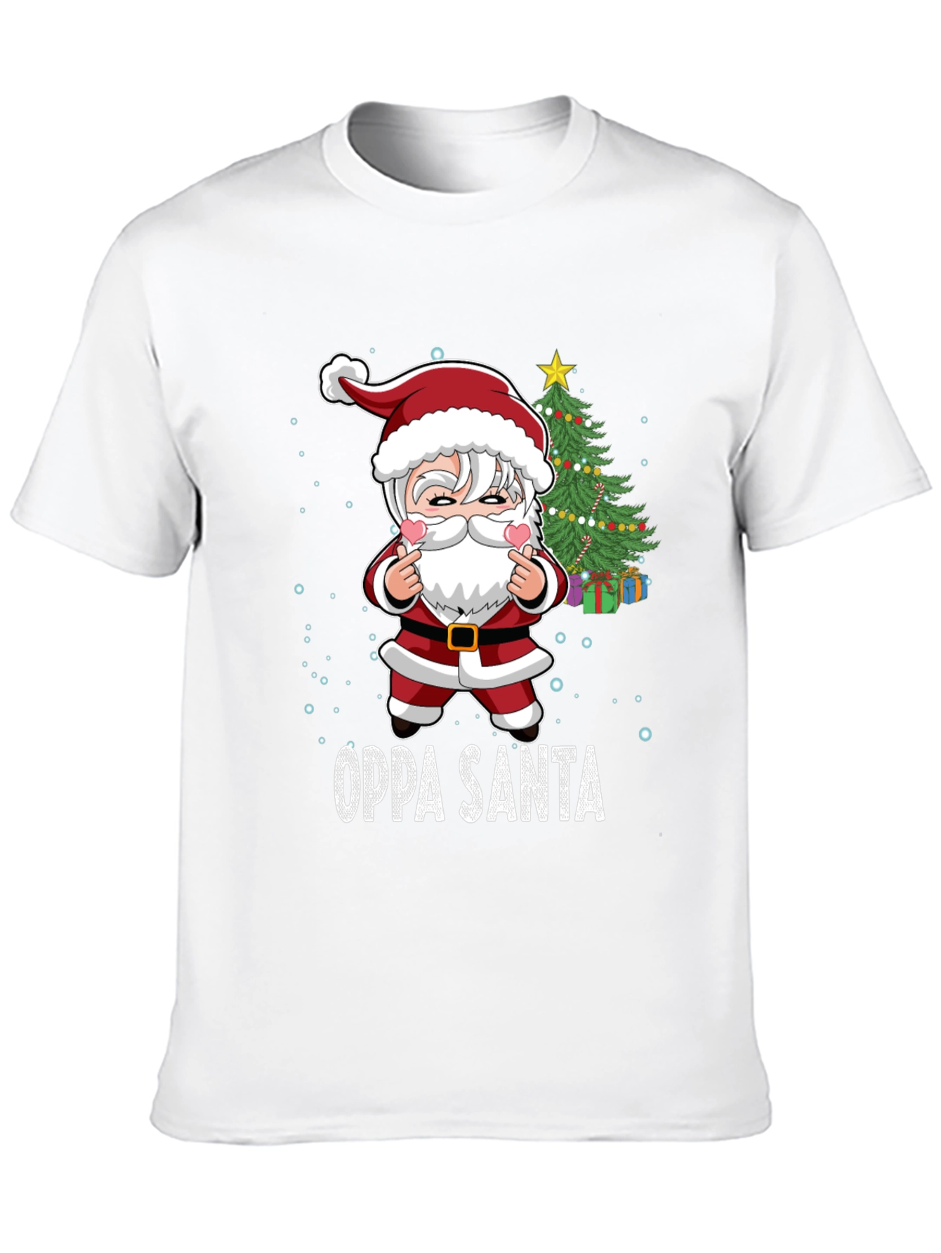 Oppa Santa Christmas T-Shirt