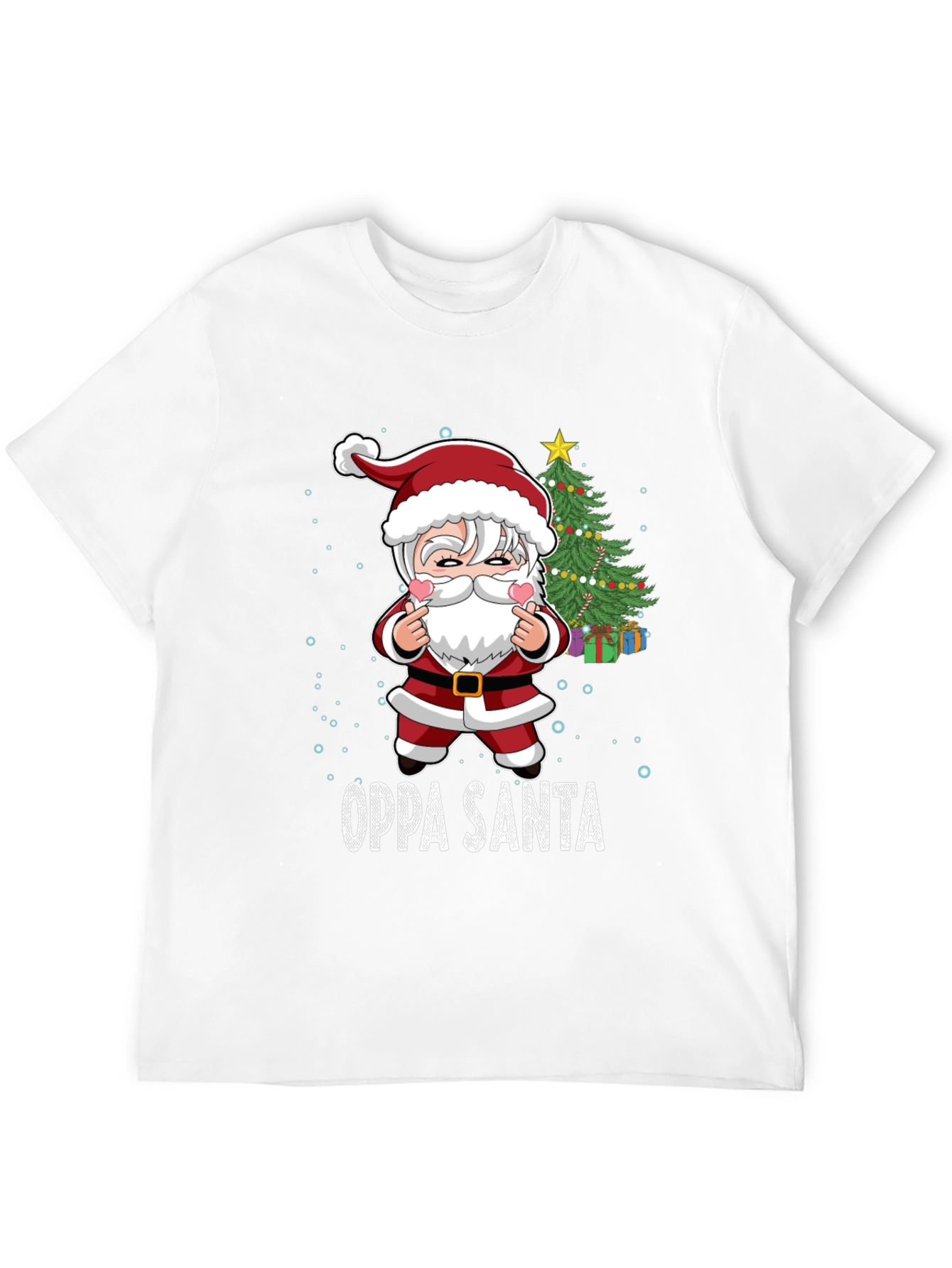 Oppa Santa Christmas T-Shirt