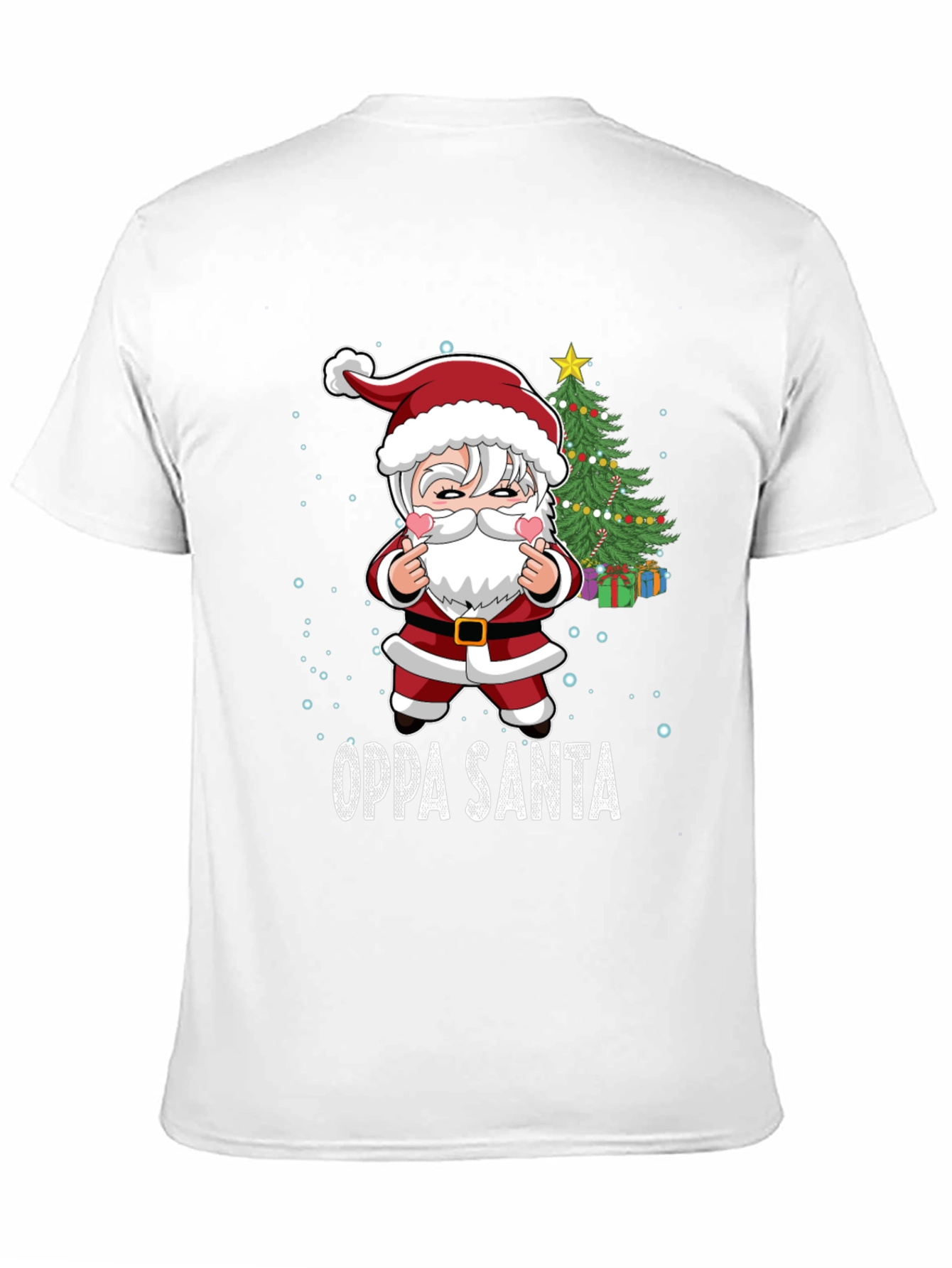 Oppa Santa Christmas T-Shirt