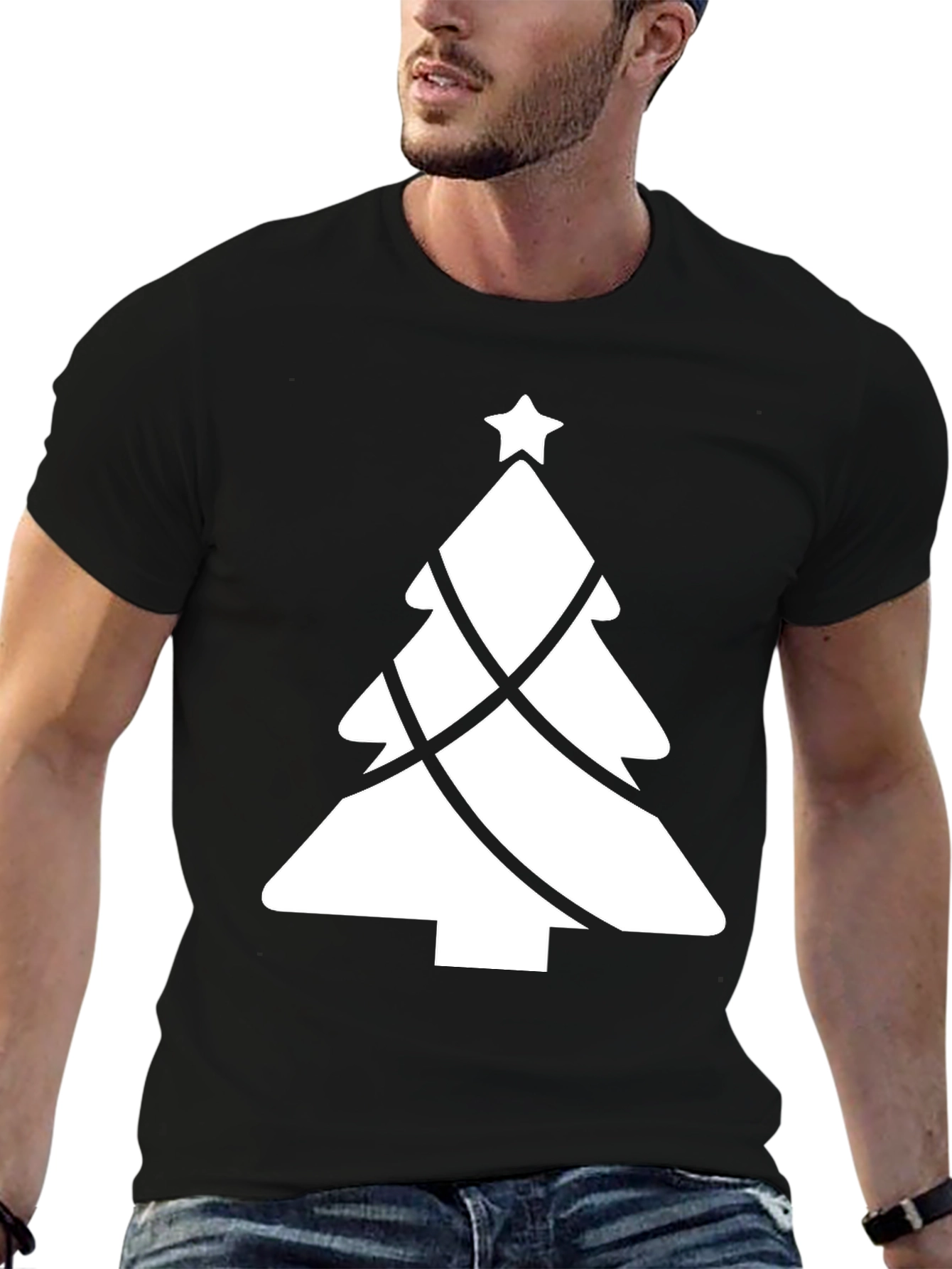 Festive Christmas Tree T-Shirt - Holiday Style
