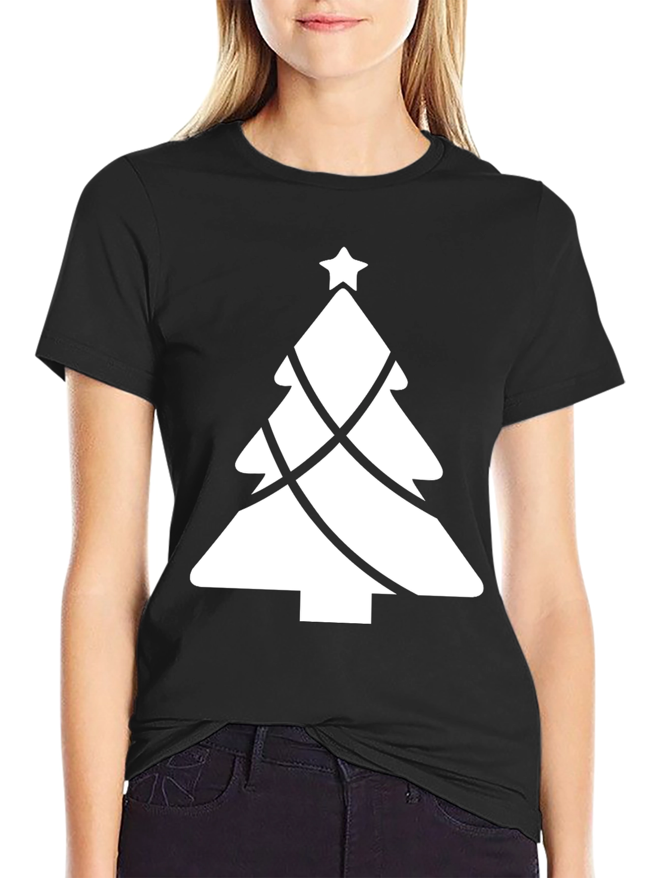 Festive Christmas Tree T-Shirt - Holiday Style