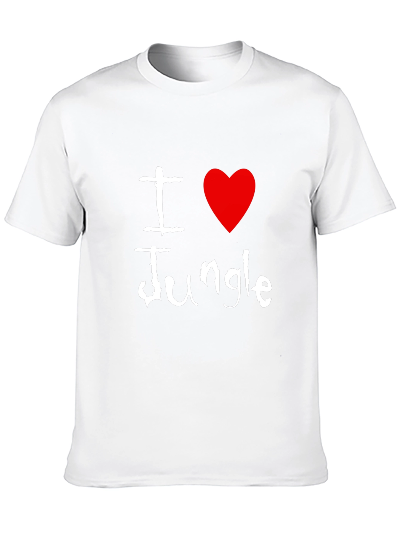 I Heart Jungle Black T-Shirt