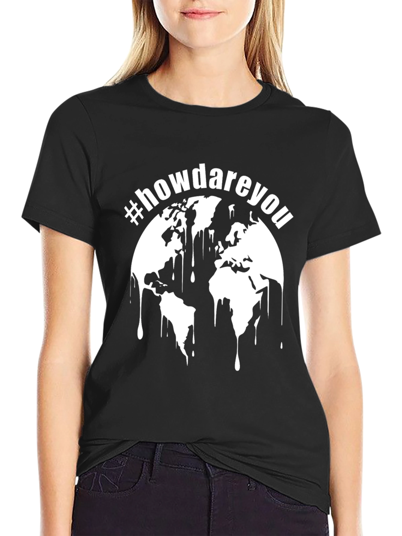 #howdareyou Graphic Tee - Climate Awareness Shirt