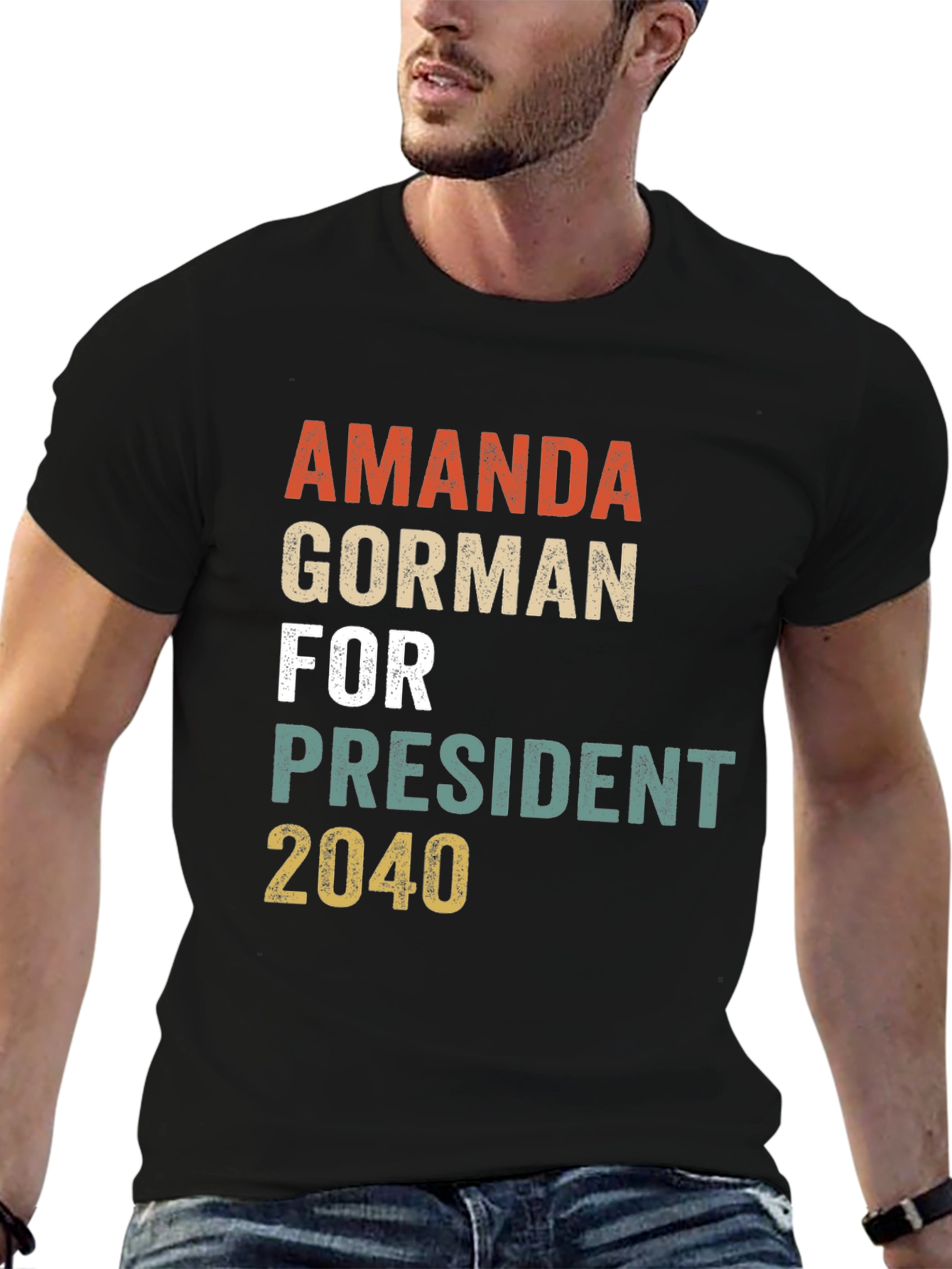 Amanda Gorman for President 2040 T-Shirt