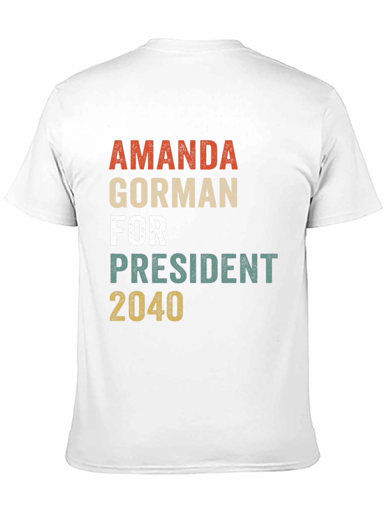 Amanda Gorman for President 2040 T-Shirt