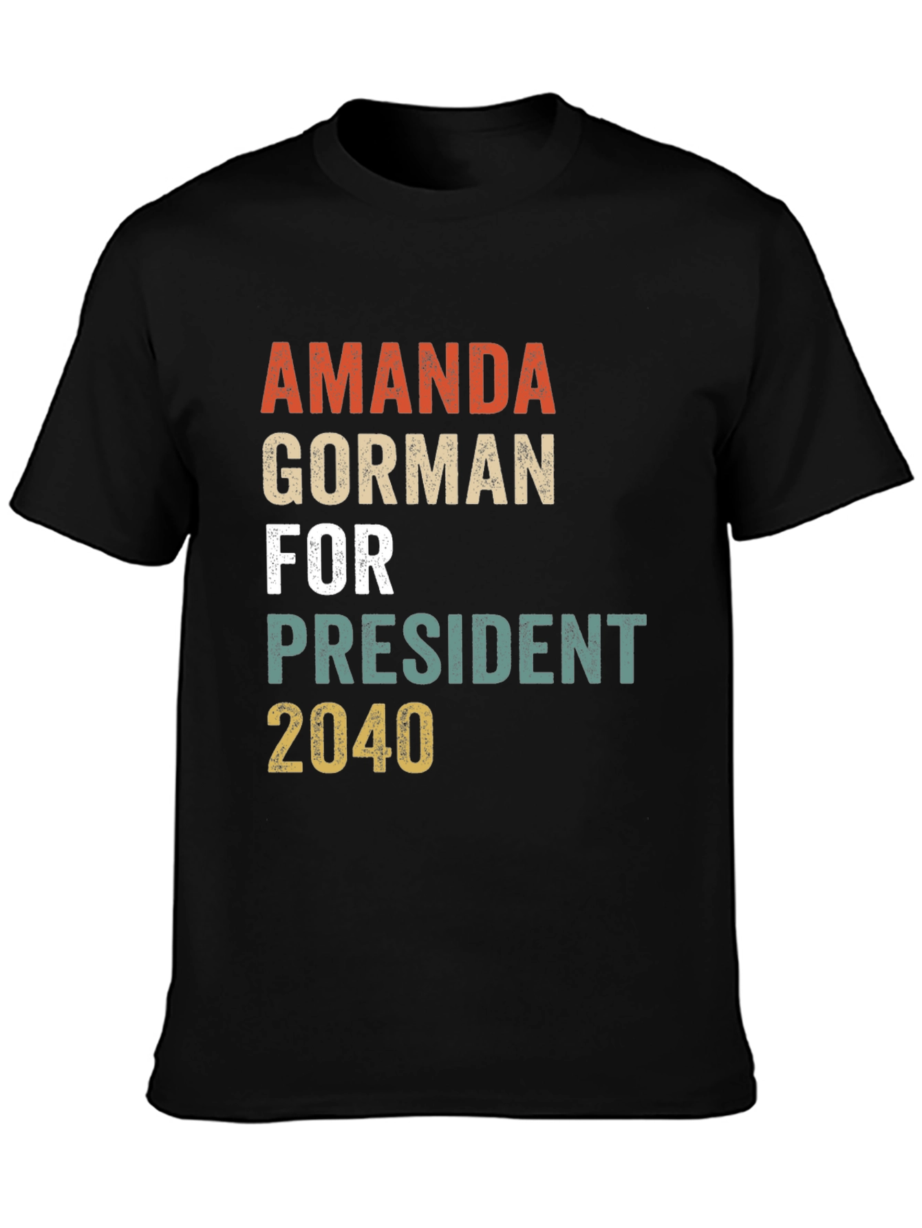 Amanda Gorman for President 2040 T-Shirt