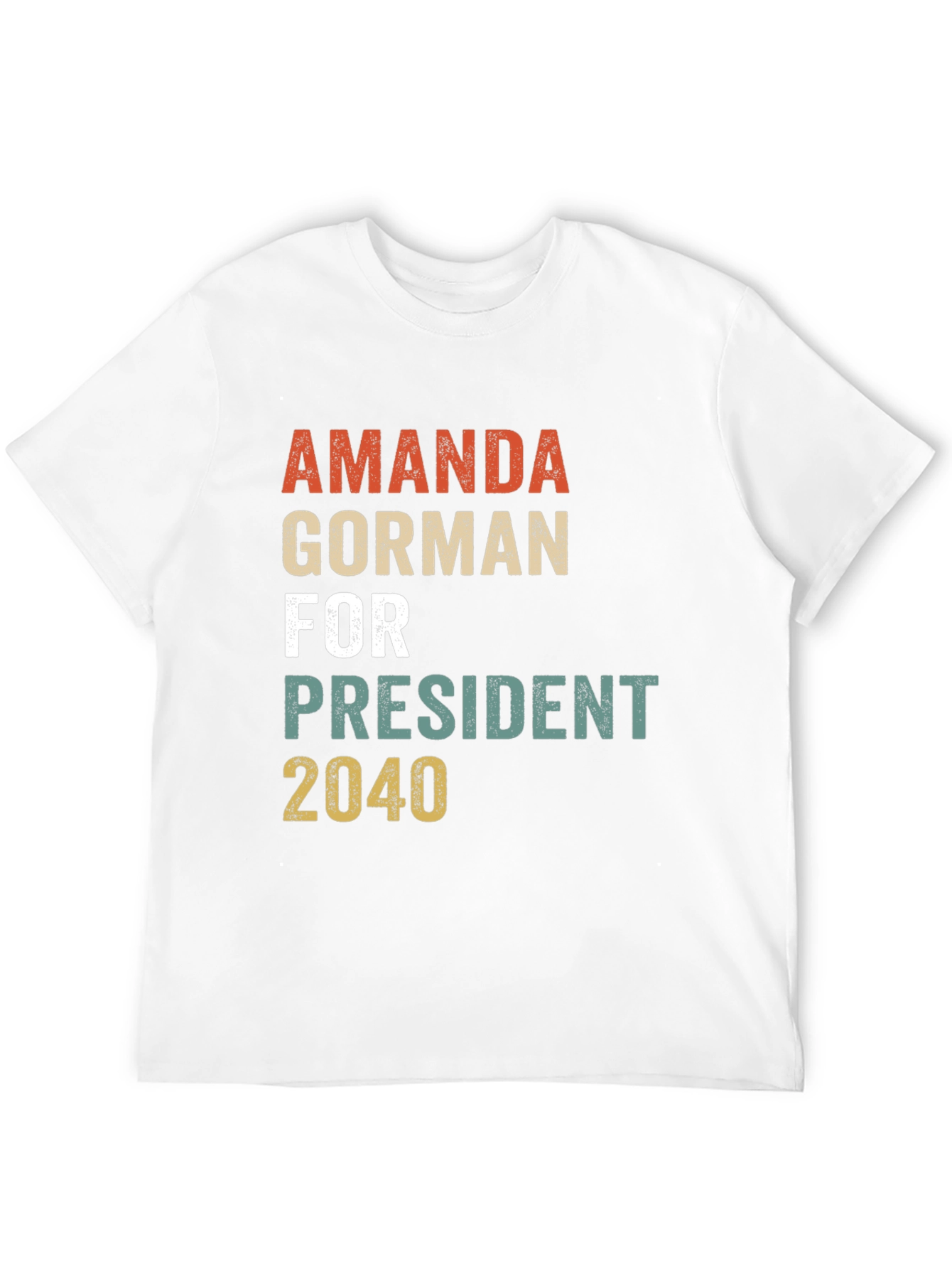 Amanda Gorman for President 2040 T-Shirt