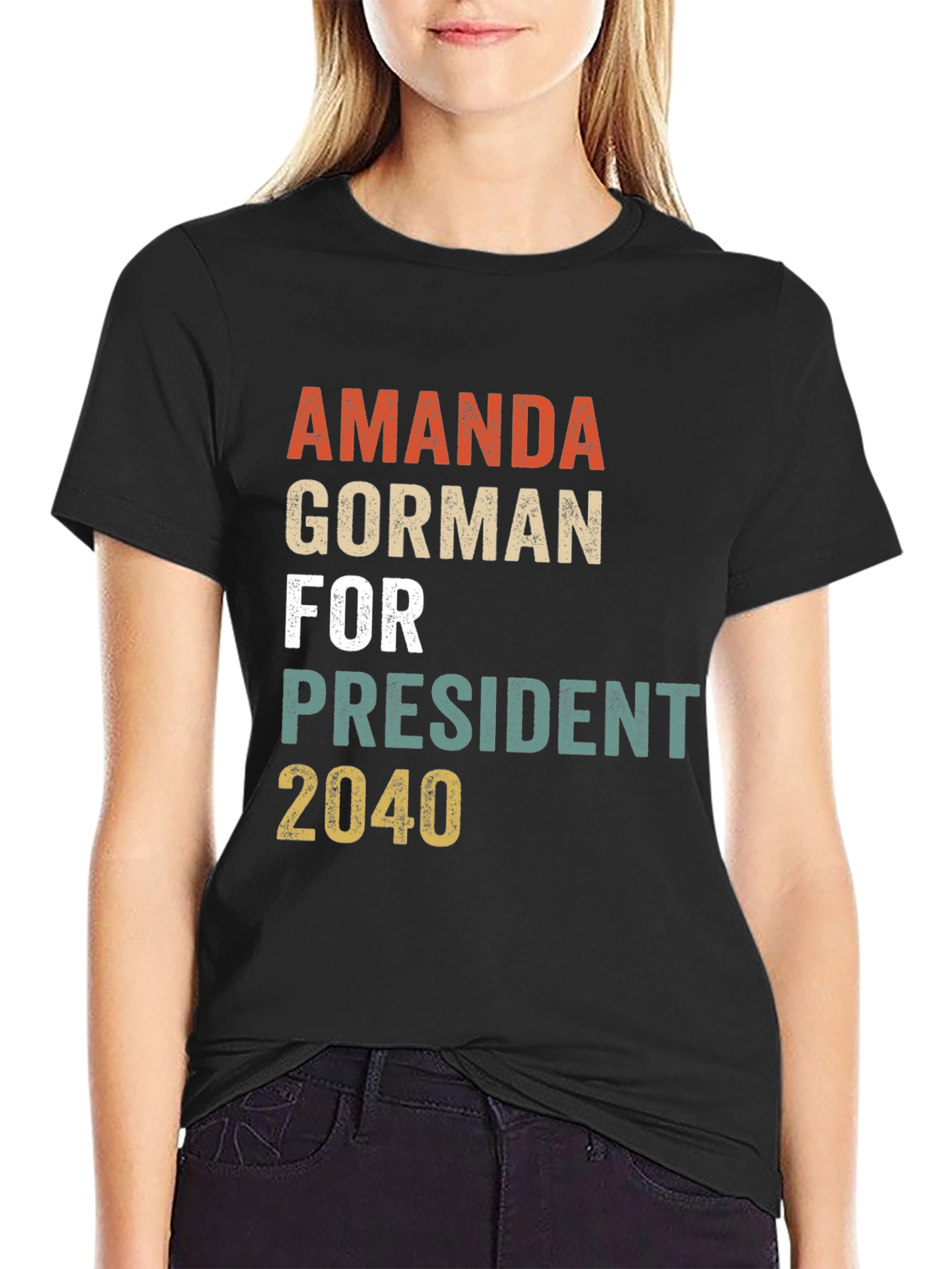 Amanda Gorman for President 2040 T-Shirt