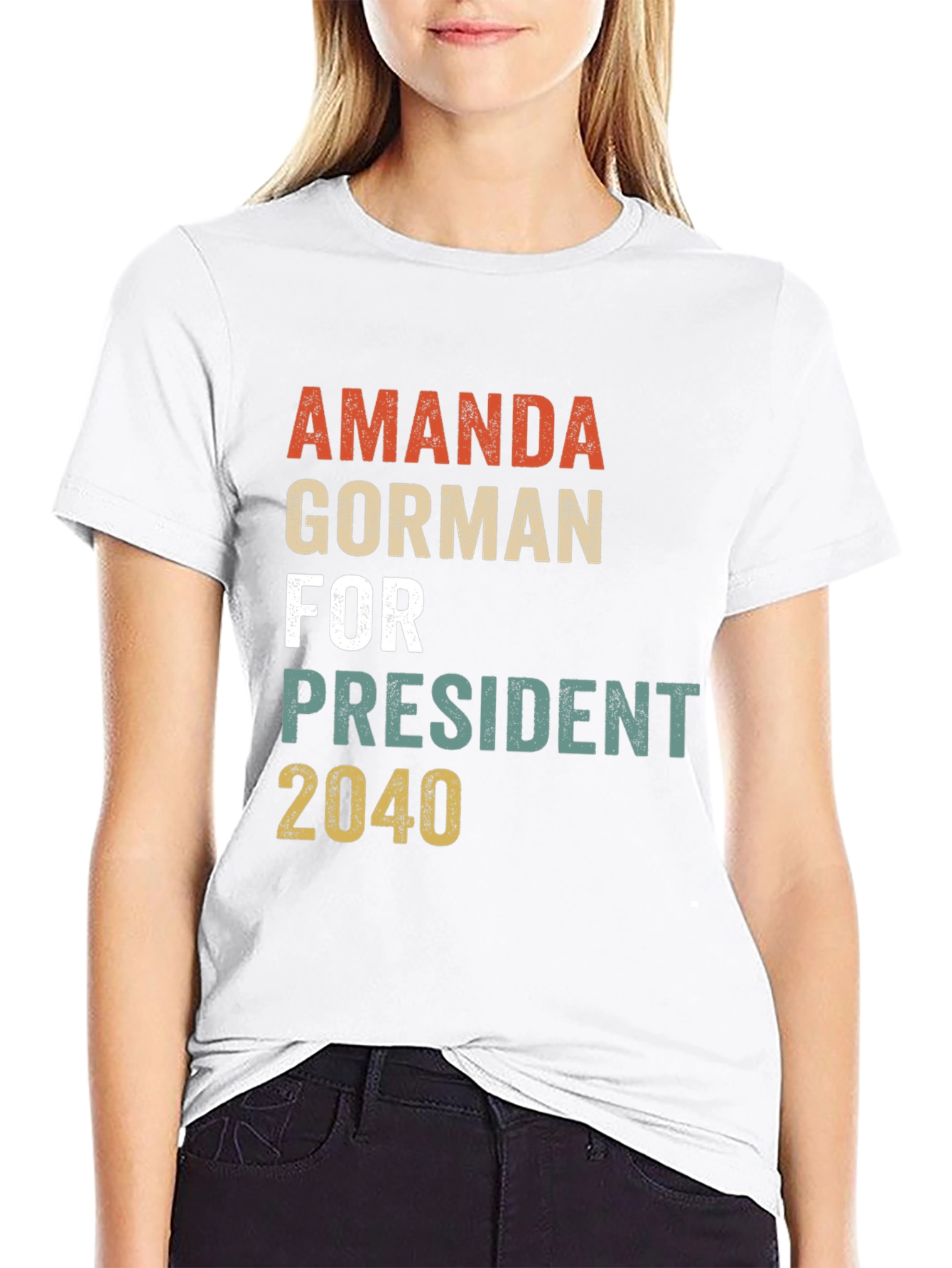 Amanda Gorman for President 2040 T-Shirt