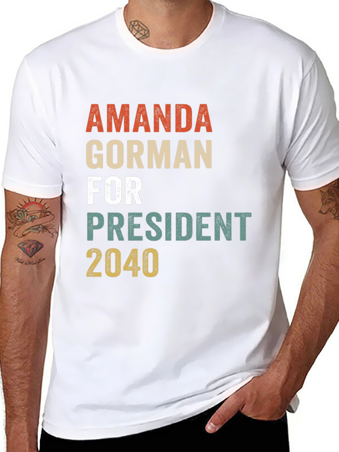 Amanda Gorman for President 2040 T-Shirt