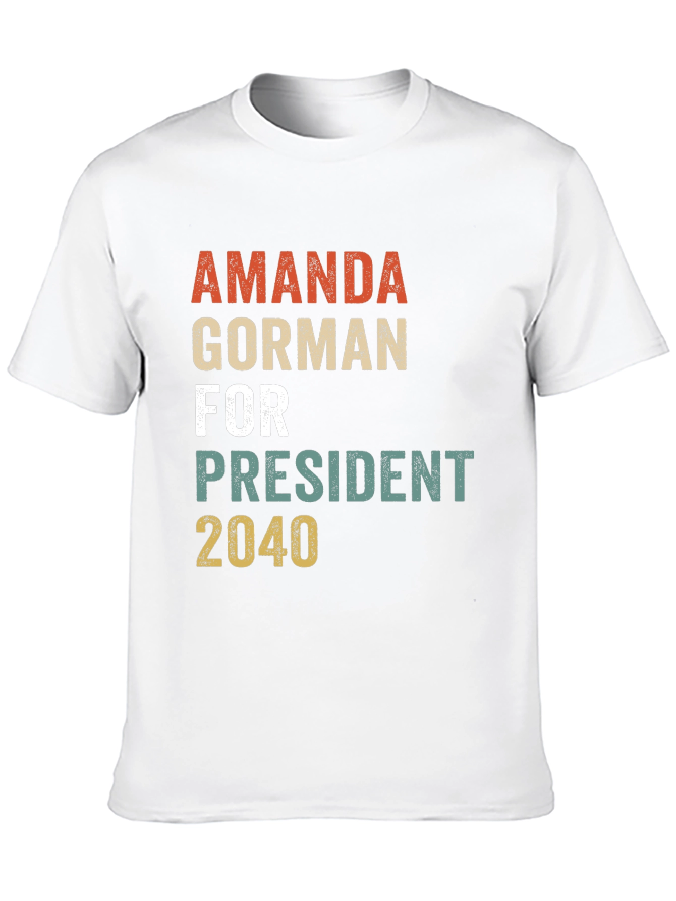 Amanda Gorman for President 2040 T-Shirt