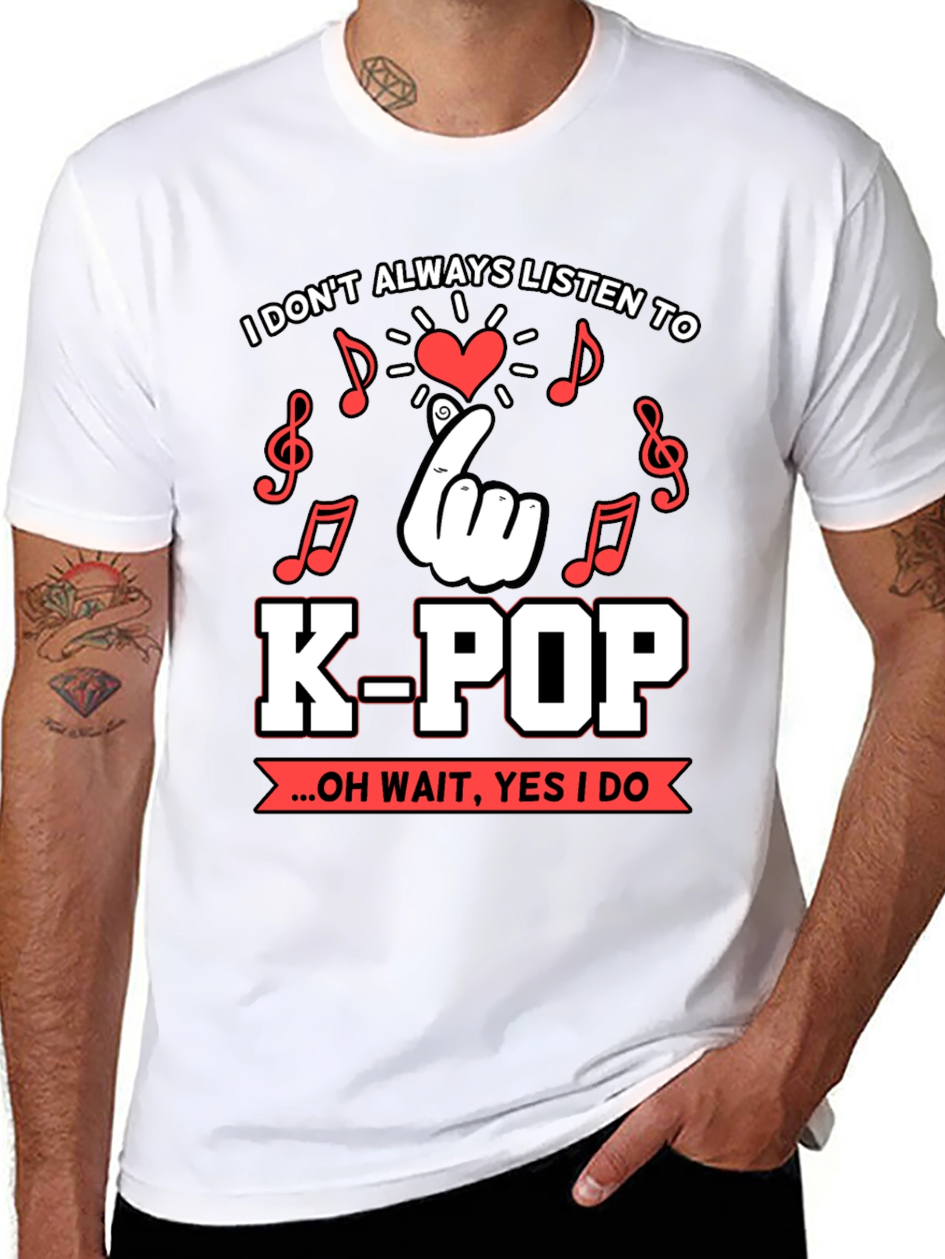 K-Pop Music Lover Graphic Tee