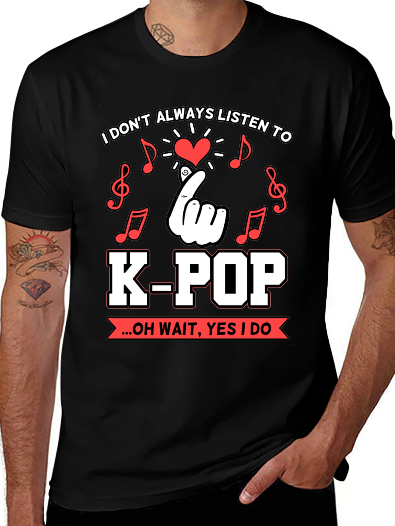 K-Pop Music Lover Graphic Tee