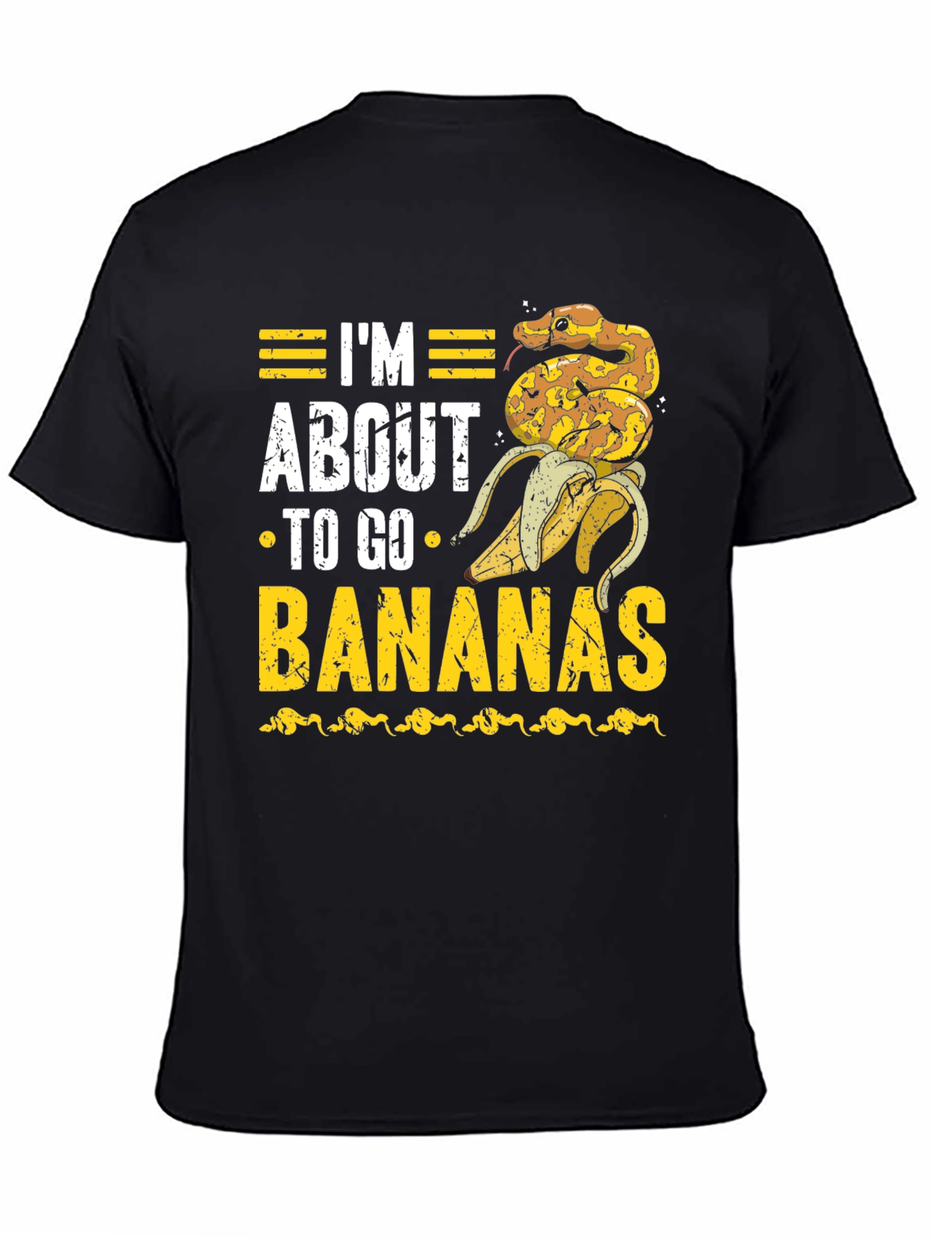 Im About To Go Bananas Snake T-Shirt
