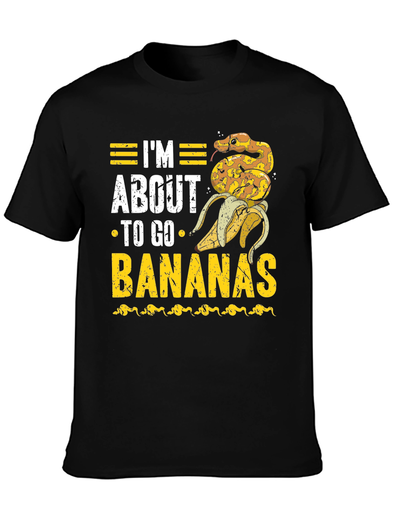 Im About To Go Bananas Snake T-Shirt