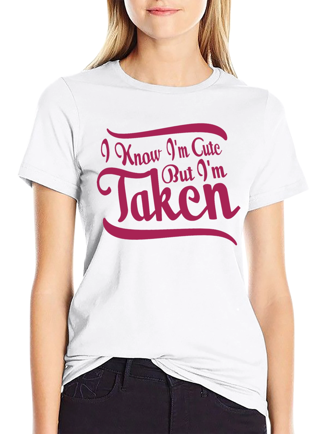 Cute But Taken T-Shirt - Novelty Graphic Tee