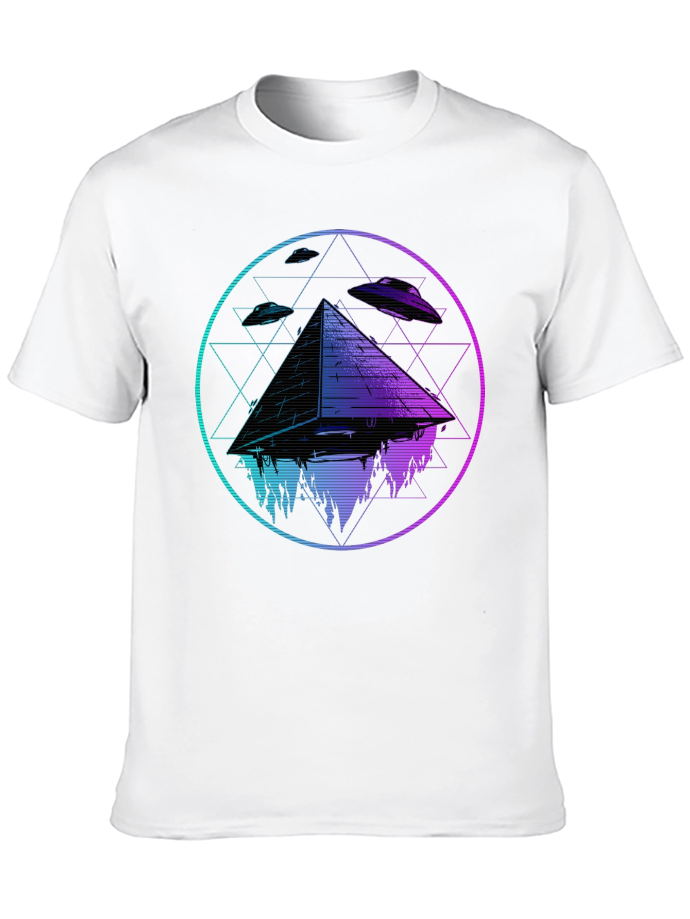 Mystic Pyramid UFO T-Shirt