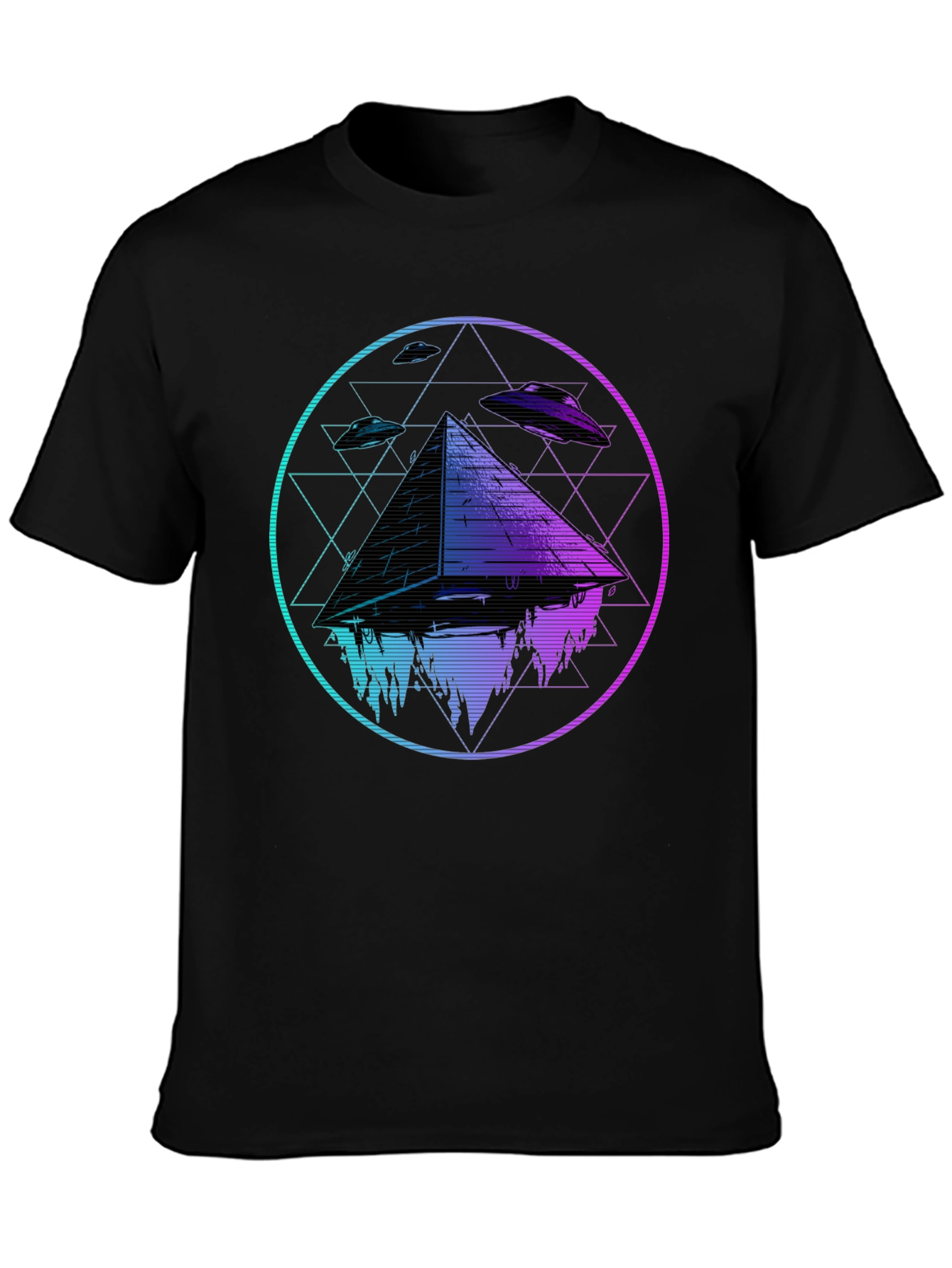 Mystic Pyramid UFO T-Shirt