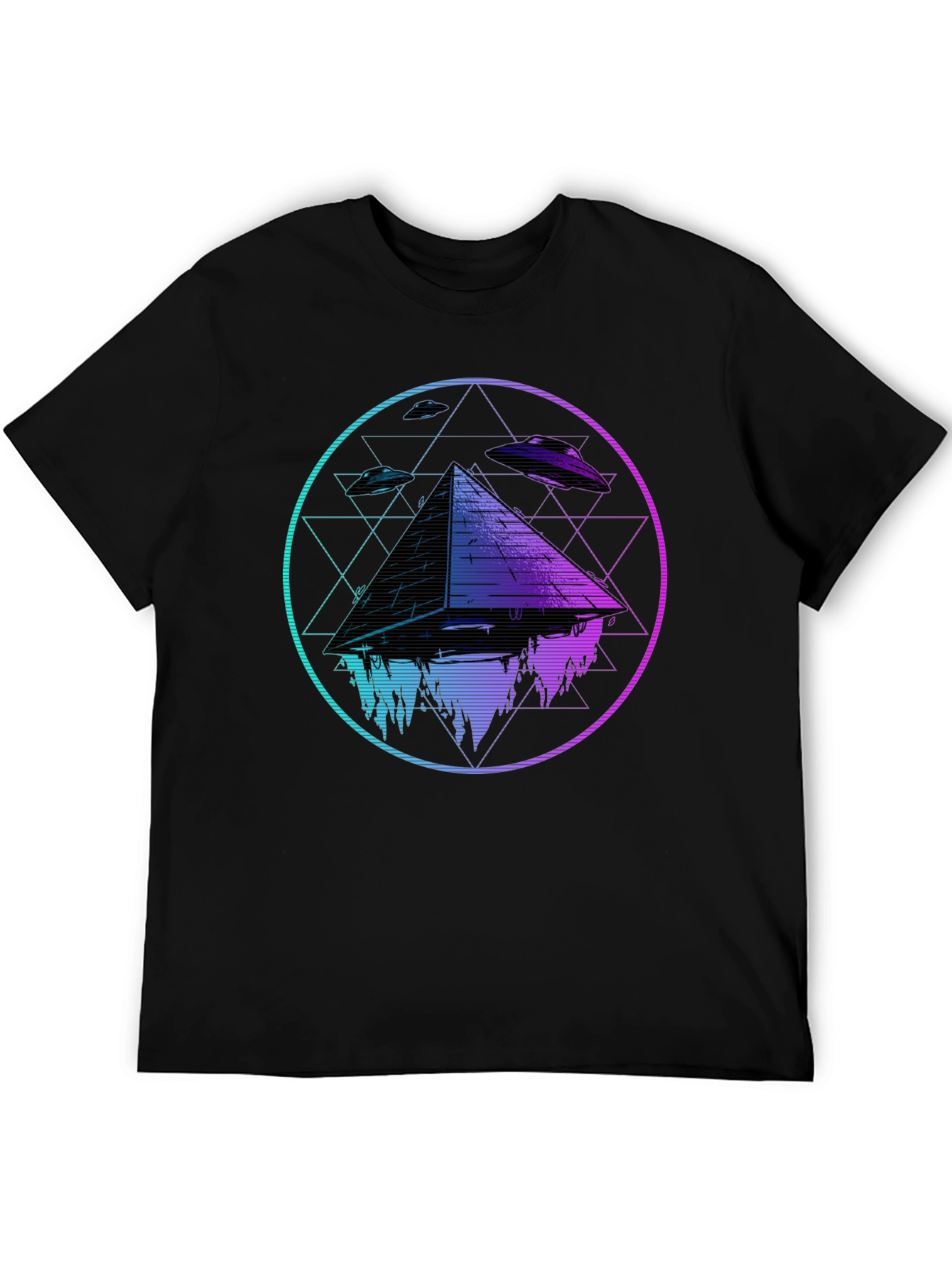 Mystic Pyramid UFO T-Shirt