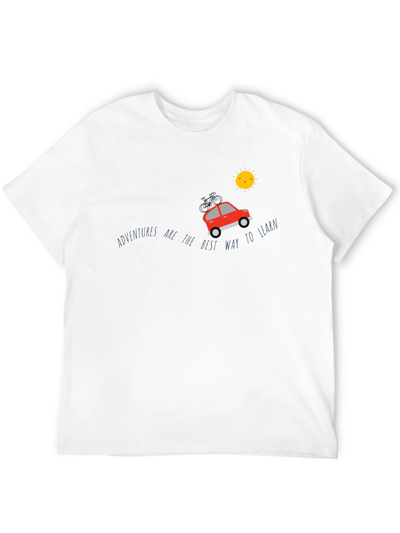 Adventure Awaits Graphic Tee - Black