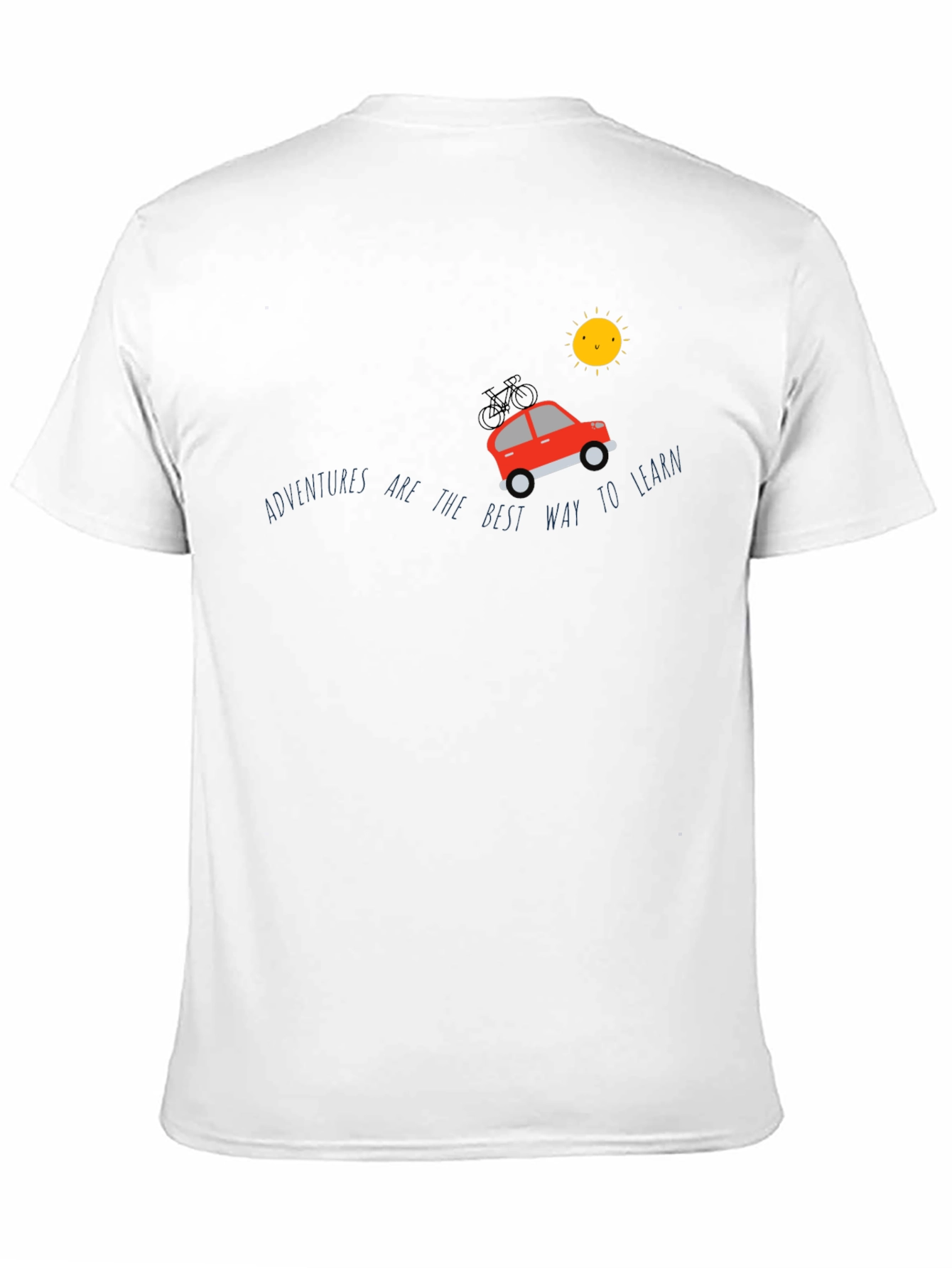 Adventure Awaits Graphic Tee - Black