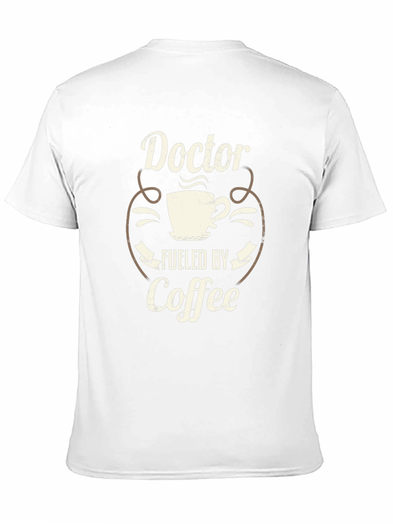 Doctor Fueled By Coffee Graphic T-Shirt