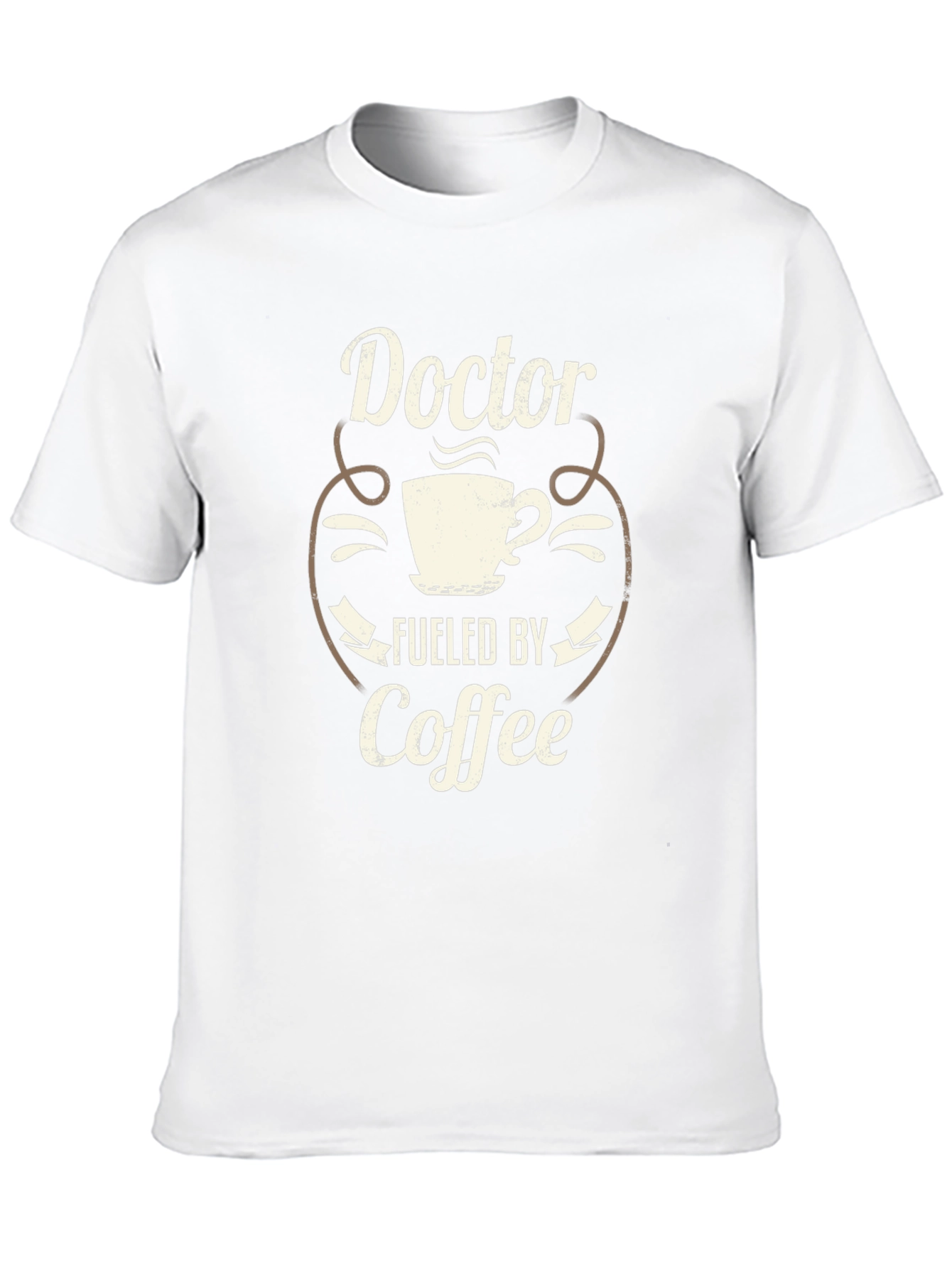 Doctor Fueled By Coffee Graphic T-Shirt