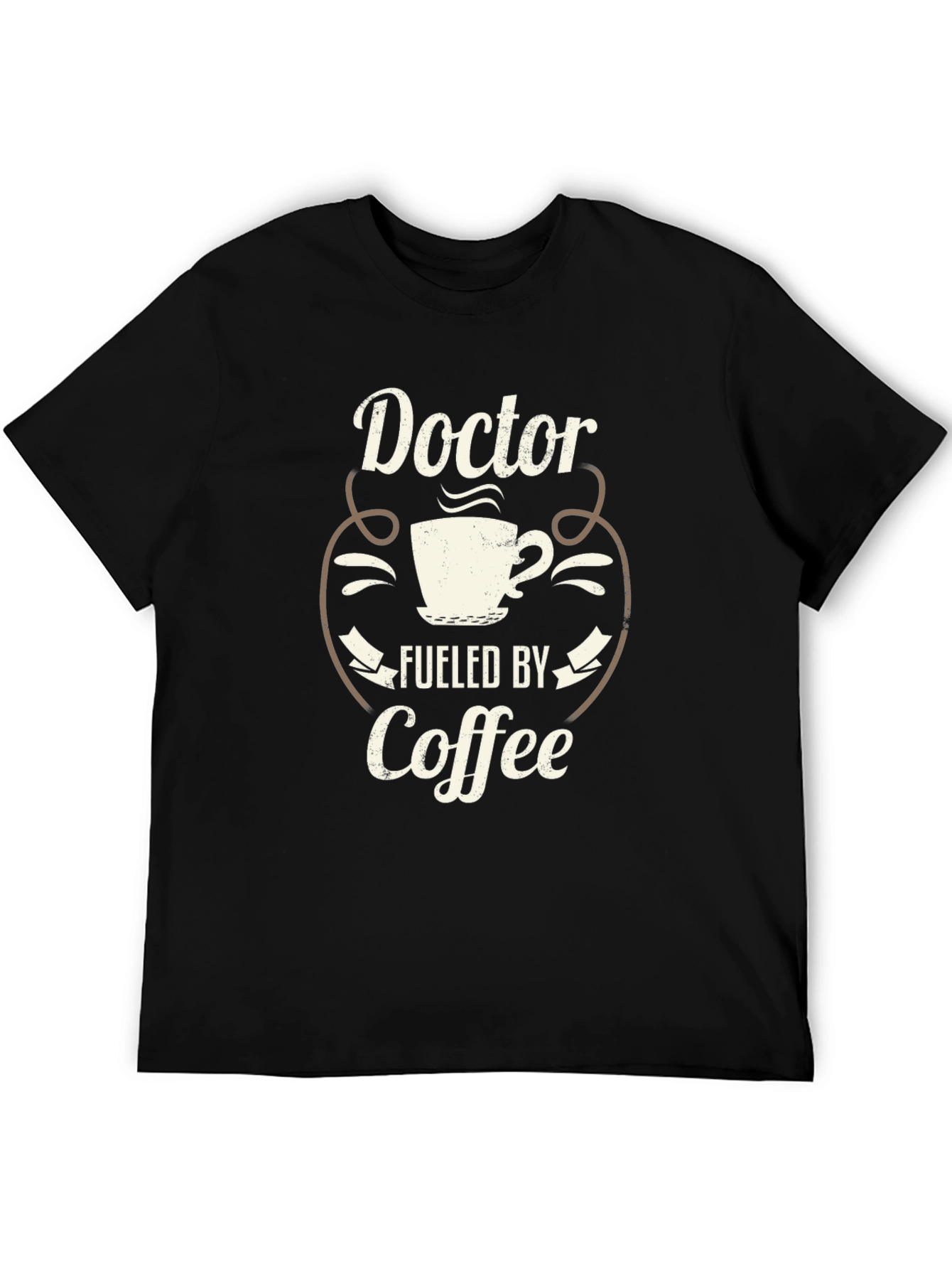 Doctor Fueled By Coffee Graphic T-Shirt