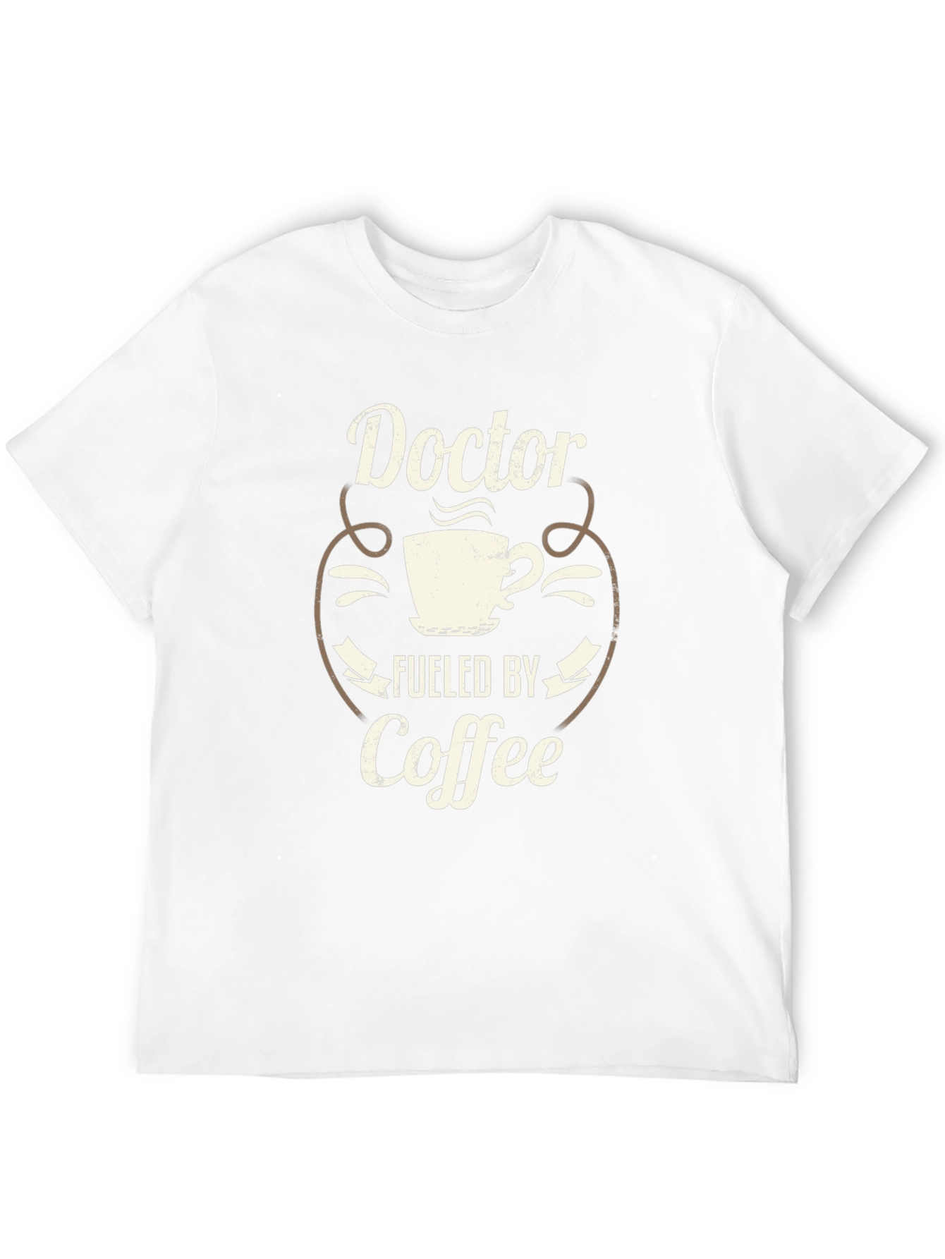 Doctor Fueled By Coffee Graphic T-Shirt