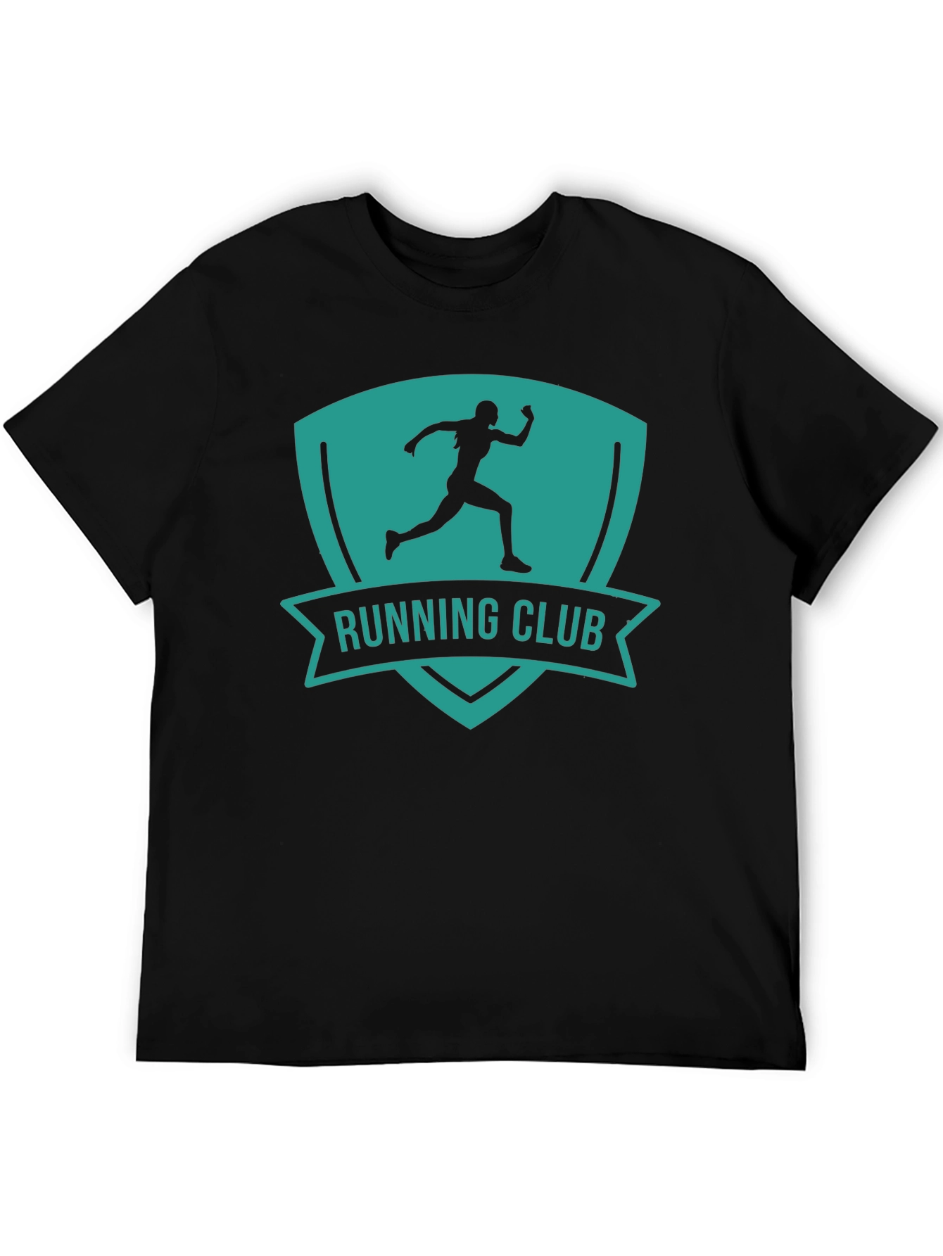 Running Club Graphic Tee - Black
