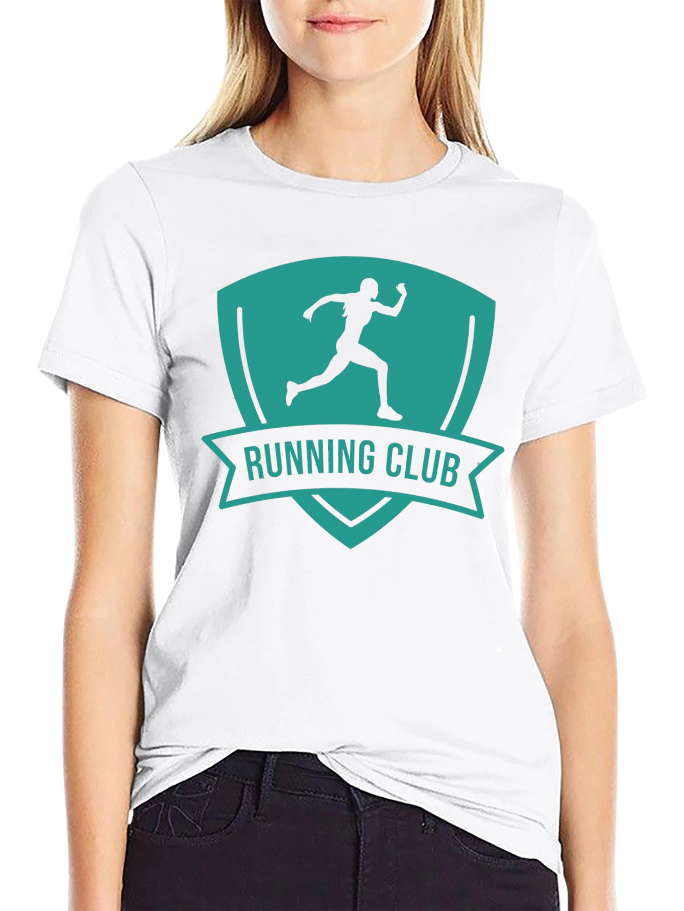 Running Club Graphic Tee - Black