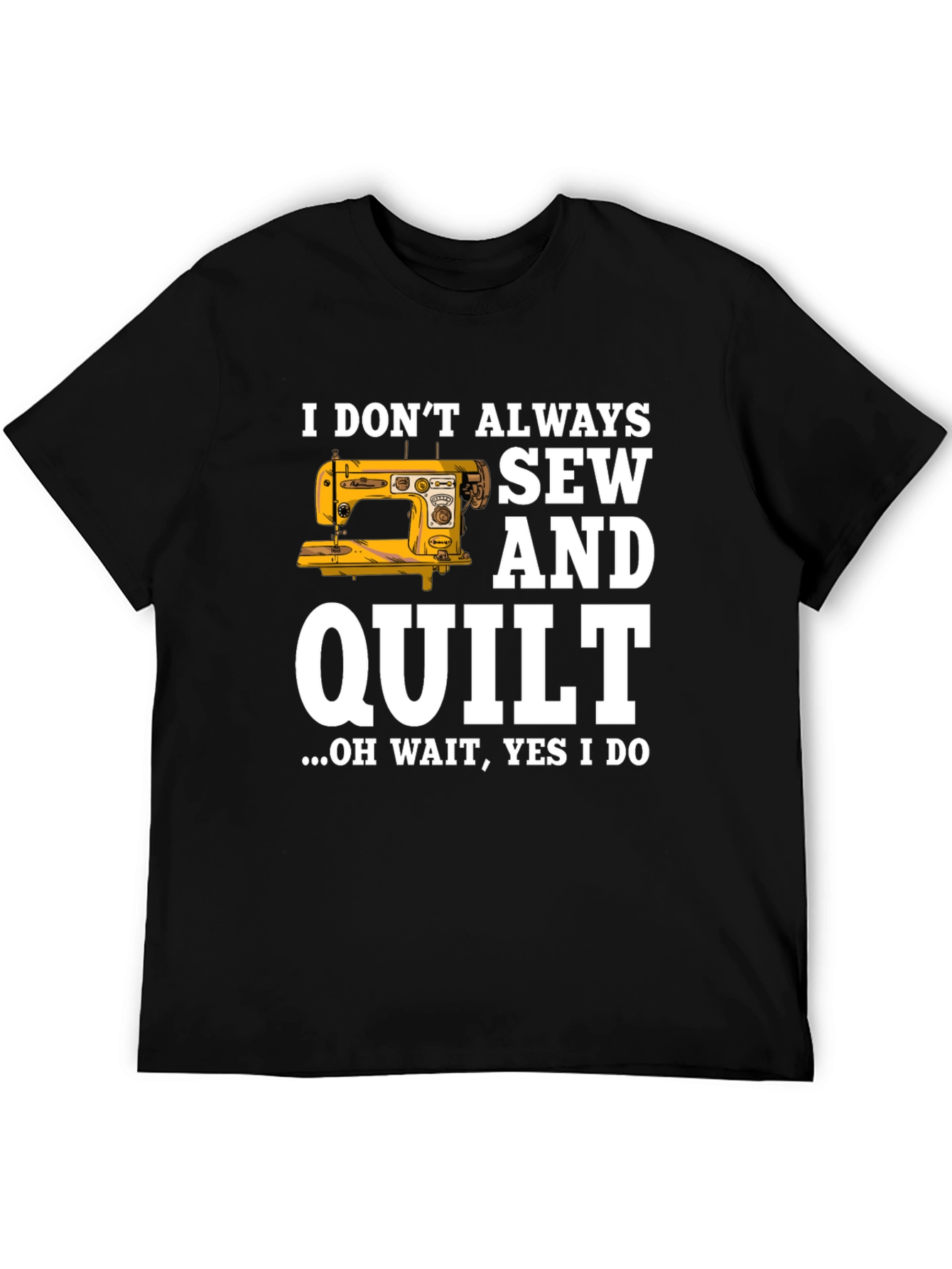 Sew & Quilt T-Shirt - Funny Quilting Gift Tee