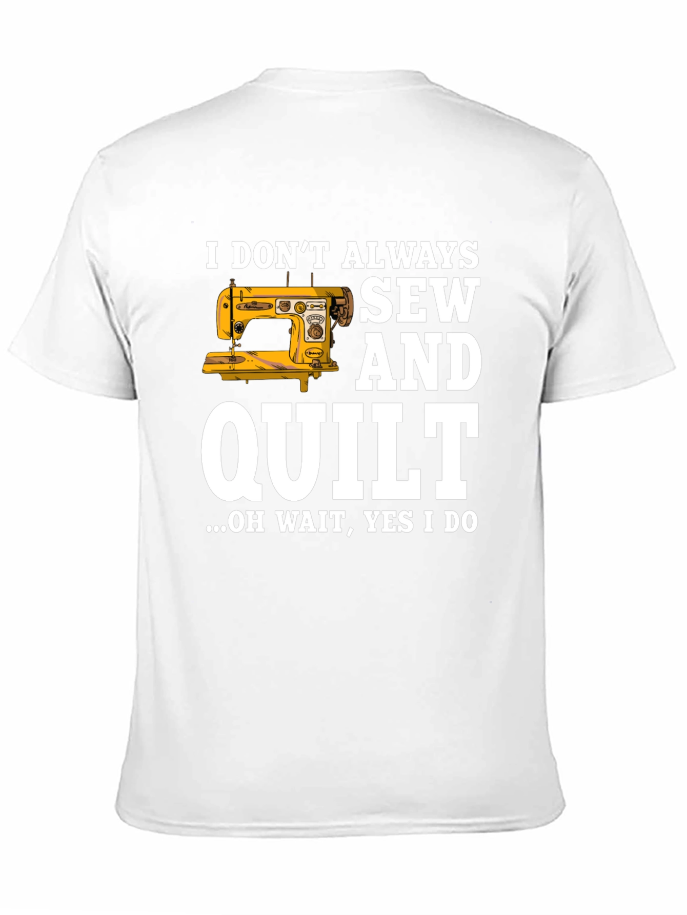 Sew & Quilt T-Shirt - Funny Quilting Gift Tee