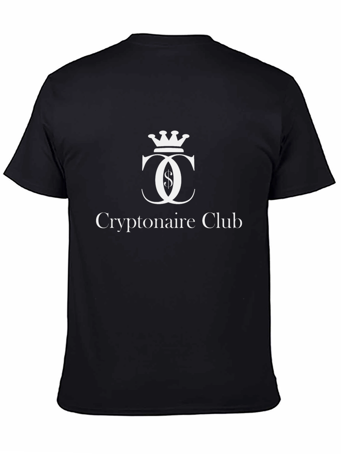 Cryptonaire Club T-Shirt - Black Cotton Tee