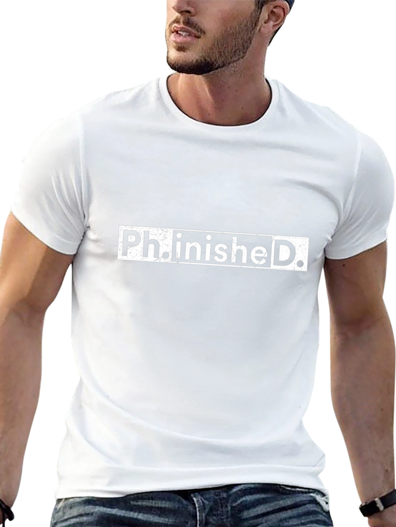 Ph.inished. T-Shirt - Graduation Gift