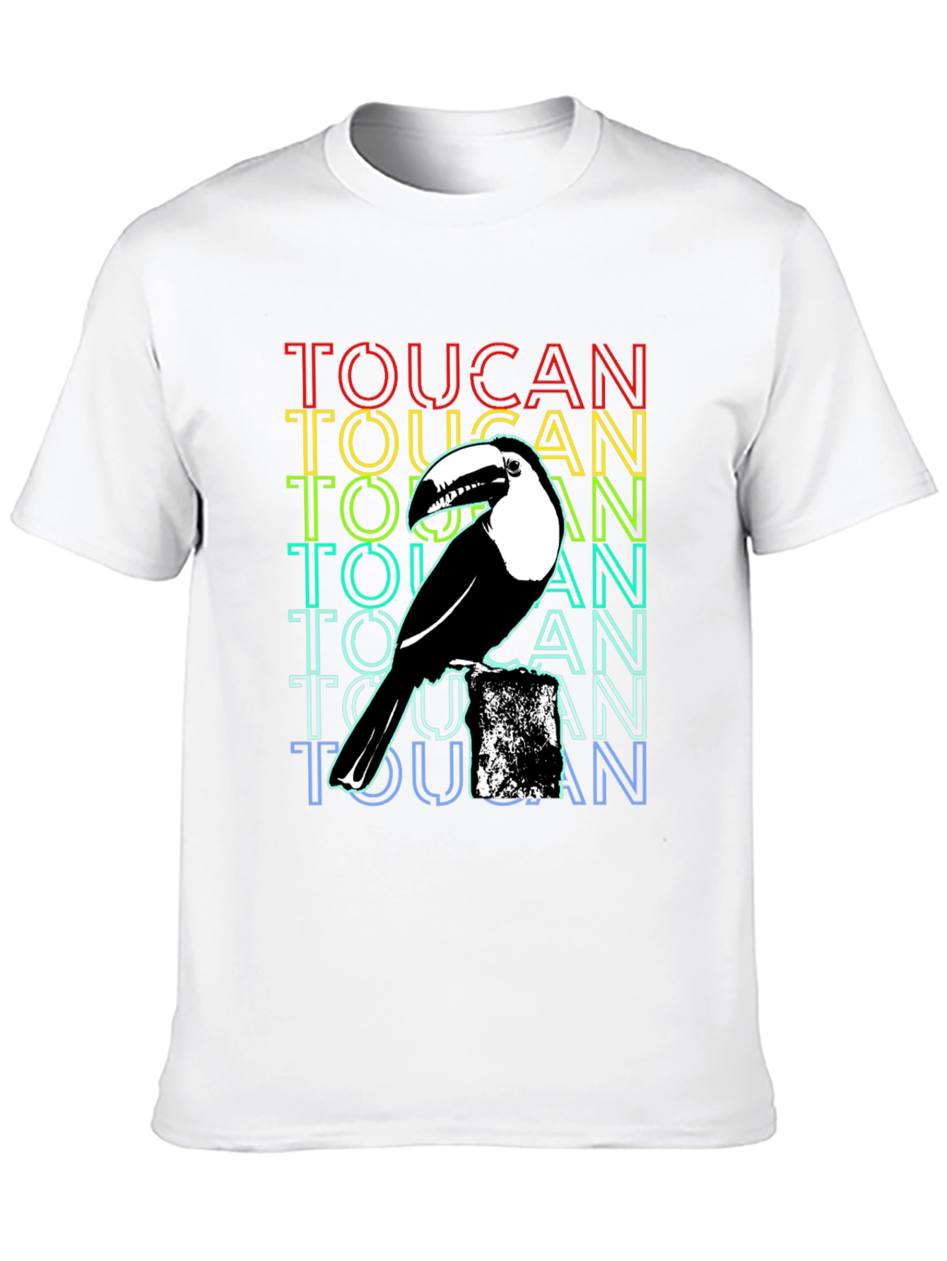 Toucan Graphic T-Shirt - Black