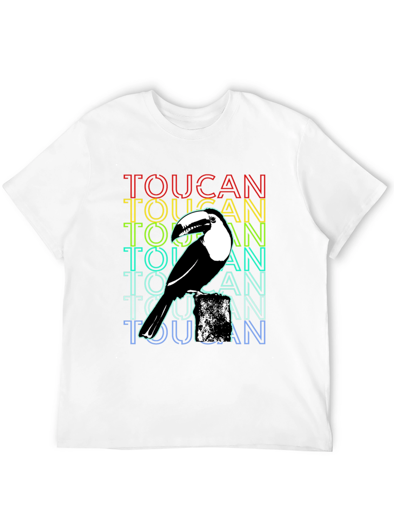 Toucan Graphic T-Shirt - Black